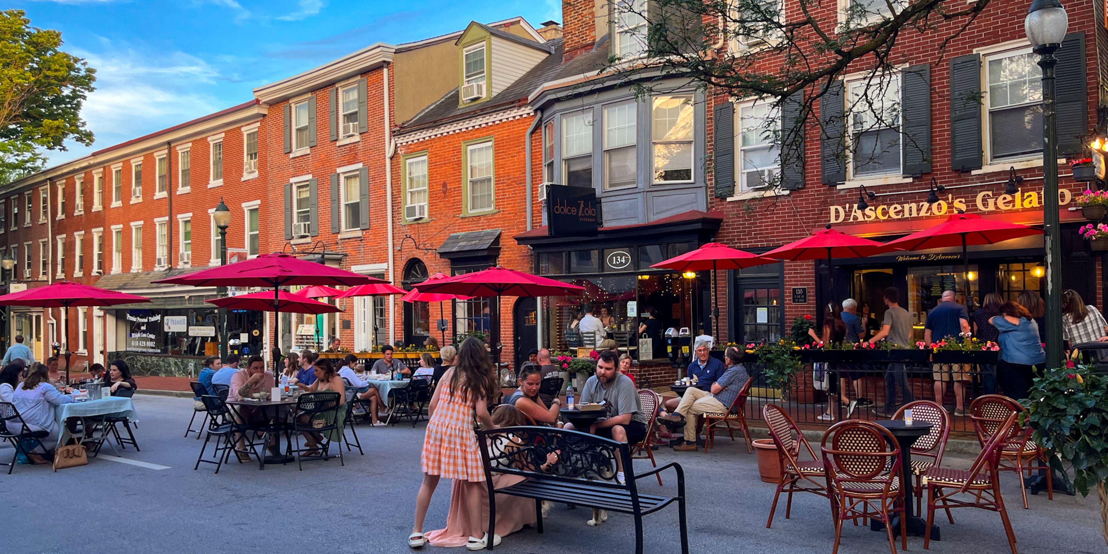 Explore the lively streets in the heart of West Chester.