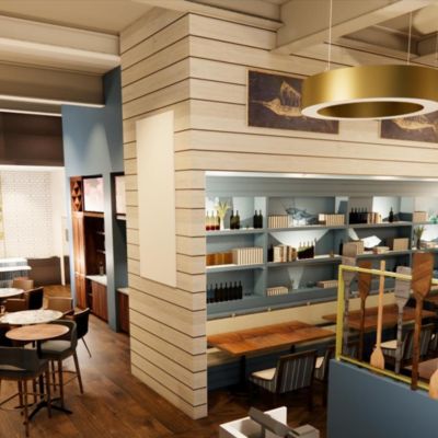 West Chester Seafood Kitchen offers a relaxed, refined ambiance.