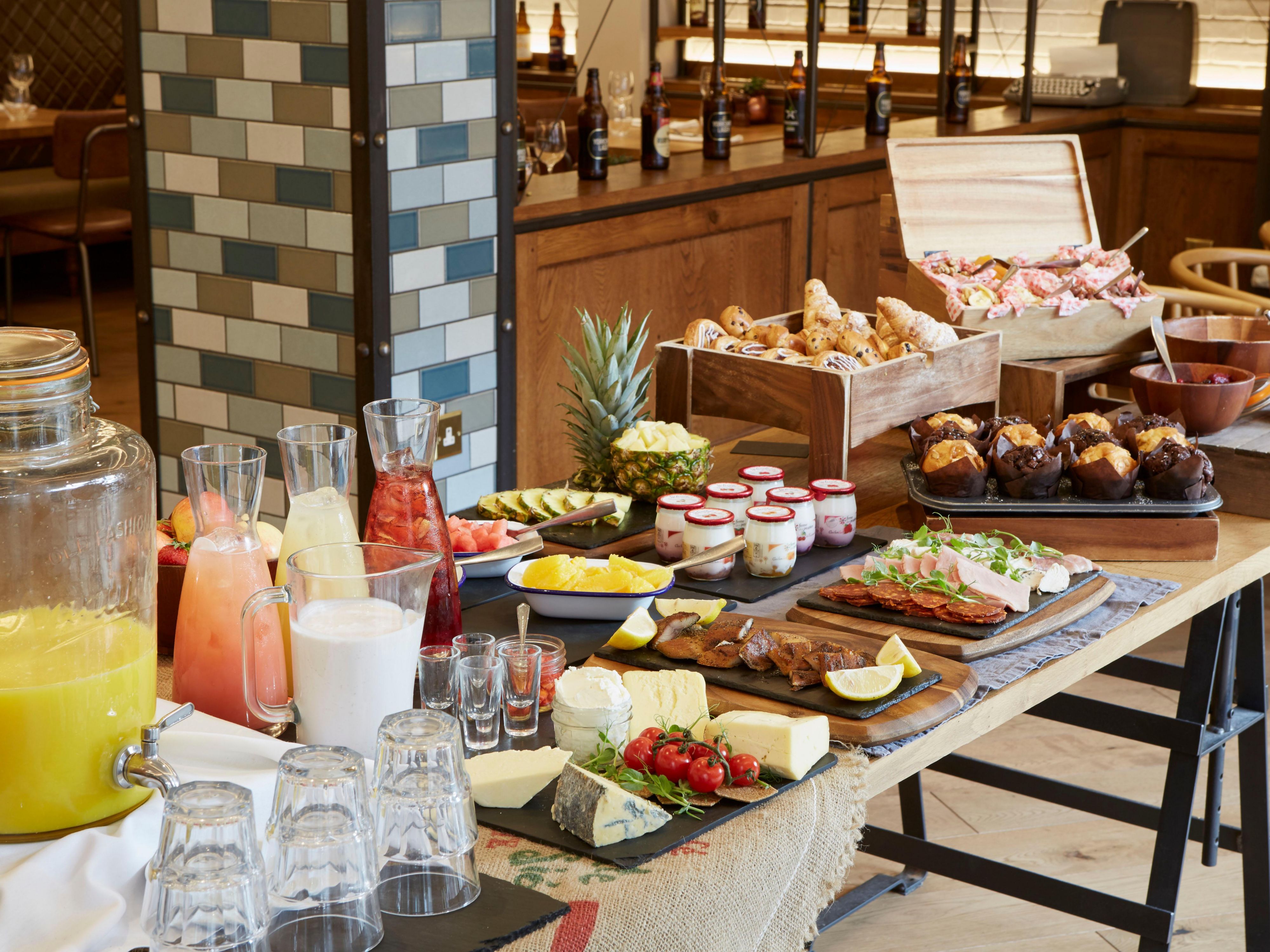 Begin each day with the best breakfast in town at our York hotel. Indulge in a wide selection of freshly prepared dishes, from classic favourites to locally inspired specialties, all made with quality ingredients. Paired with friendly service and a welcoming ambiance, our breakfast sets the perfect tone for a day of exploring the city.