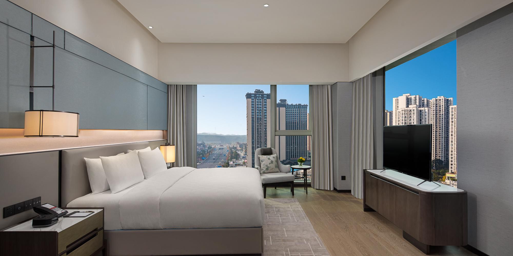 hualuxe 乐山华邑酒店 - 酒店客房