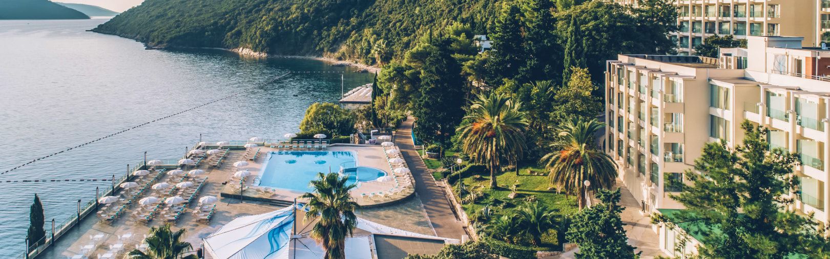 All inclusive island beach resort