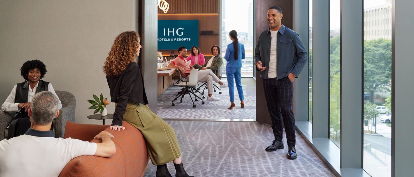 在洲际酒店集团酒店举行团体会议