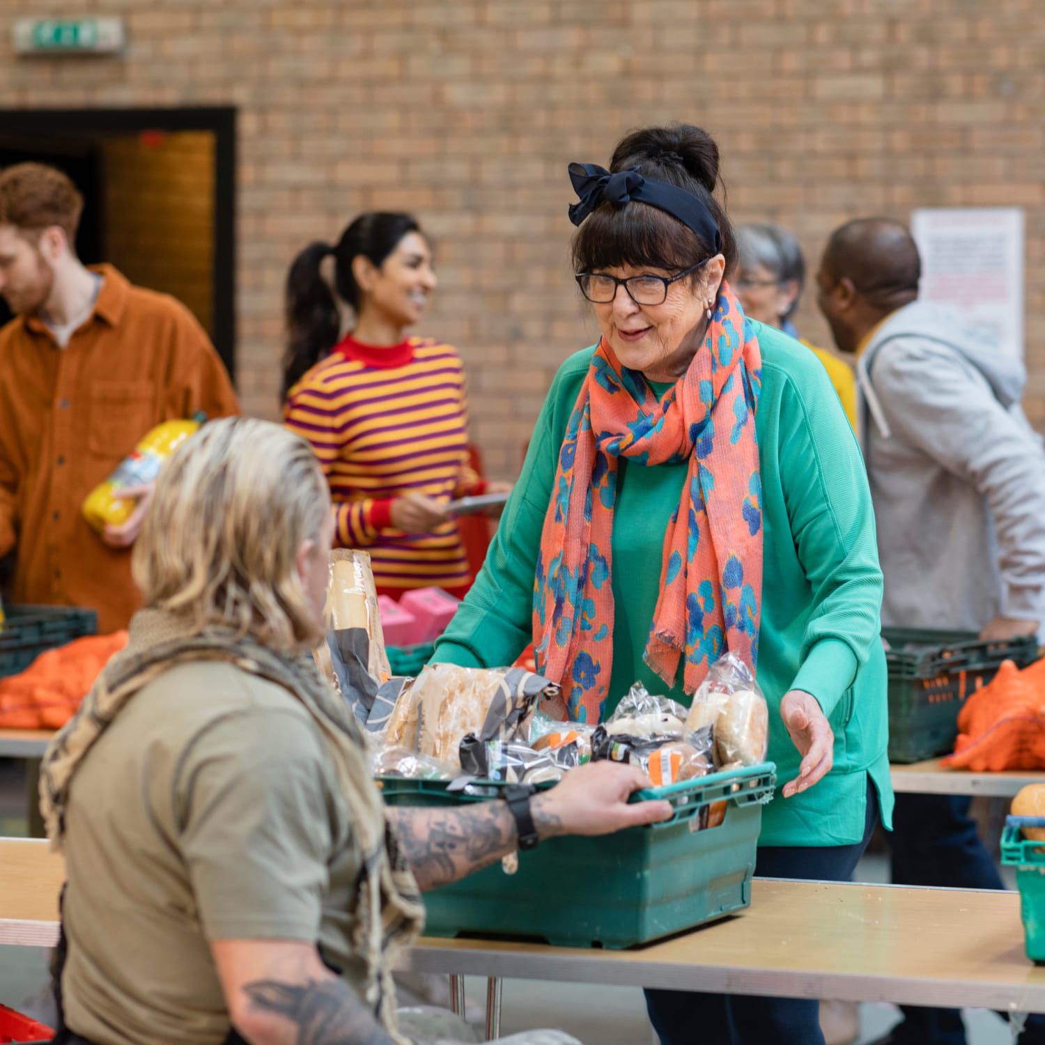 食物银行志愿者