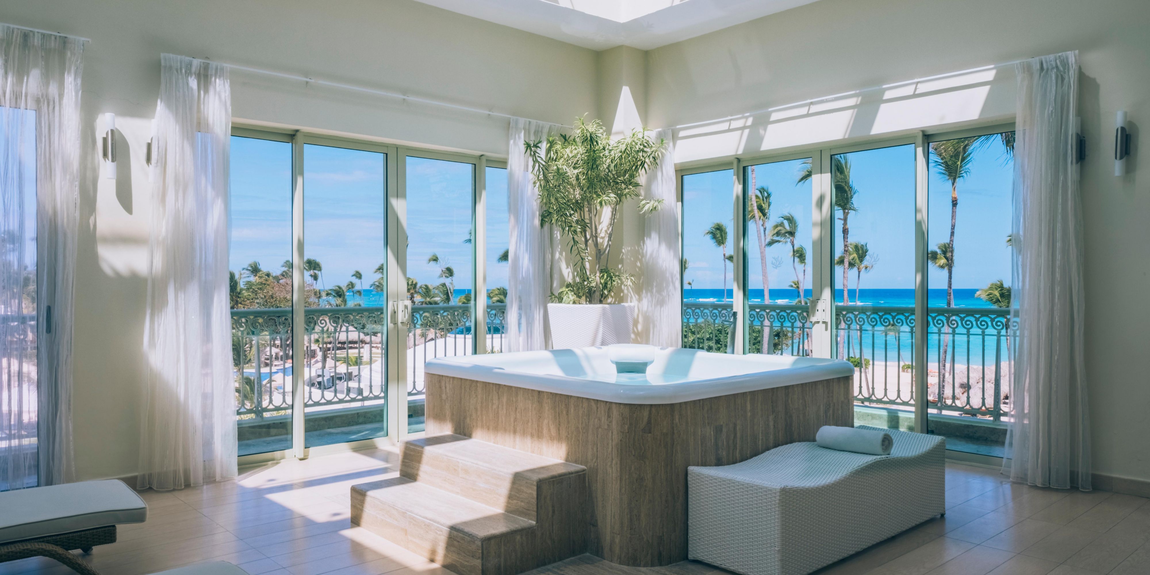 Let the rhythm of the Caribbean guide your journey to relaxation. At Spa Sensations, ocean breezes and open-air cabanas set the scene for wellness experiences that soothe, center, and restore. Unwind with hydrotherapy rituals, indulge in an ocean-view massage, or reset with signature facials and body wraps inspired by land and sea.