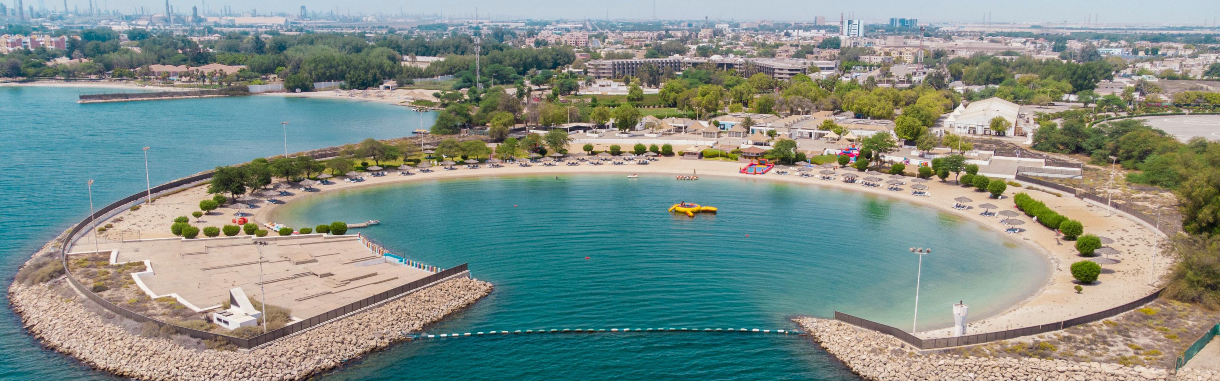Beach and Country Club Bird View