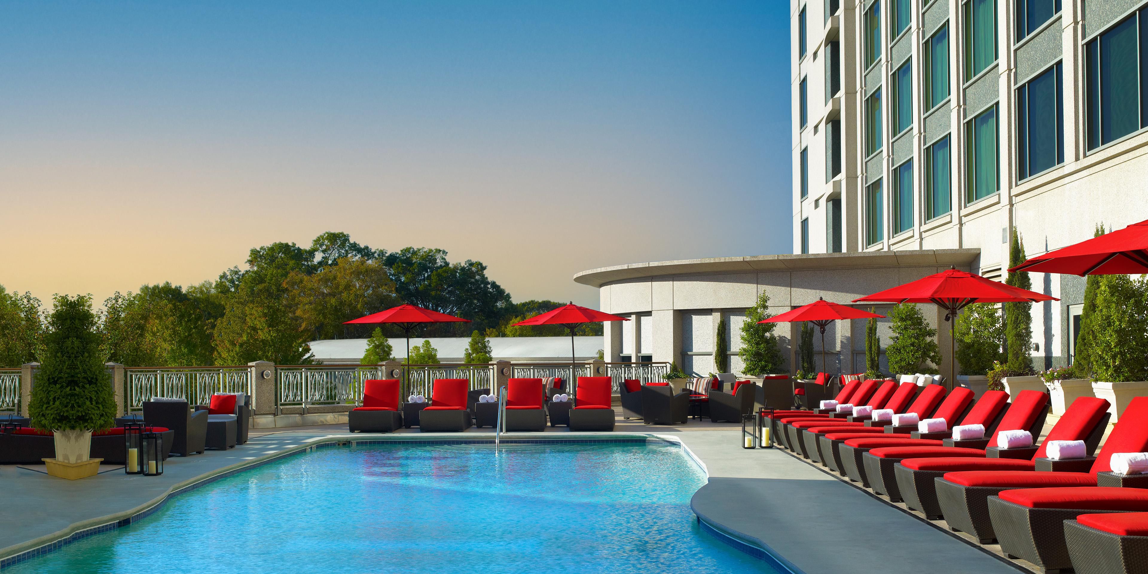 Relax, soak under the sun, and spend your day in our outdoor pool.