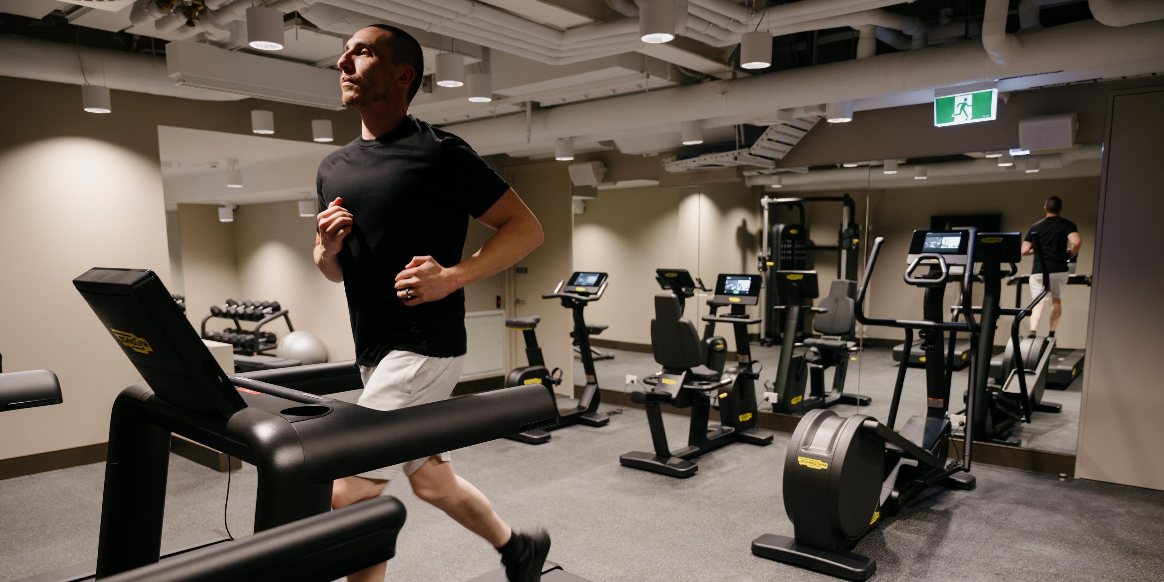 Located on level 3, our Fitness Centre invites you to maintain balance and vitality during your stay. Accessible 24 hours a day with your room key, equipped with cutting edge Technogym equipment, this space ensures that no matter the hour, your wellness journey remains uninterrupted.