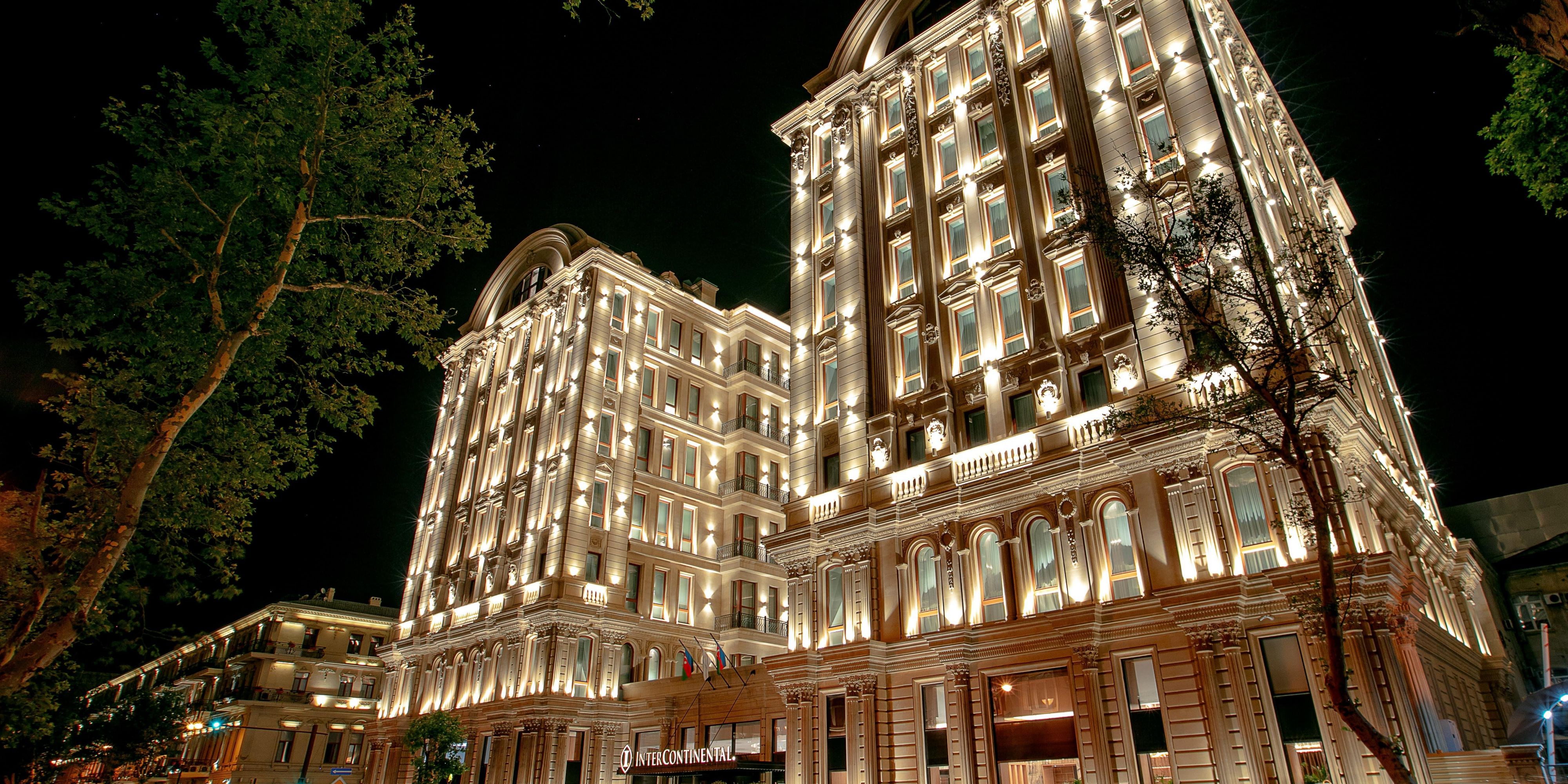 Hotel Exterior, night view