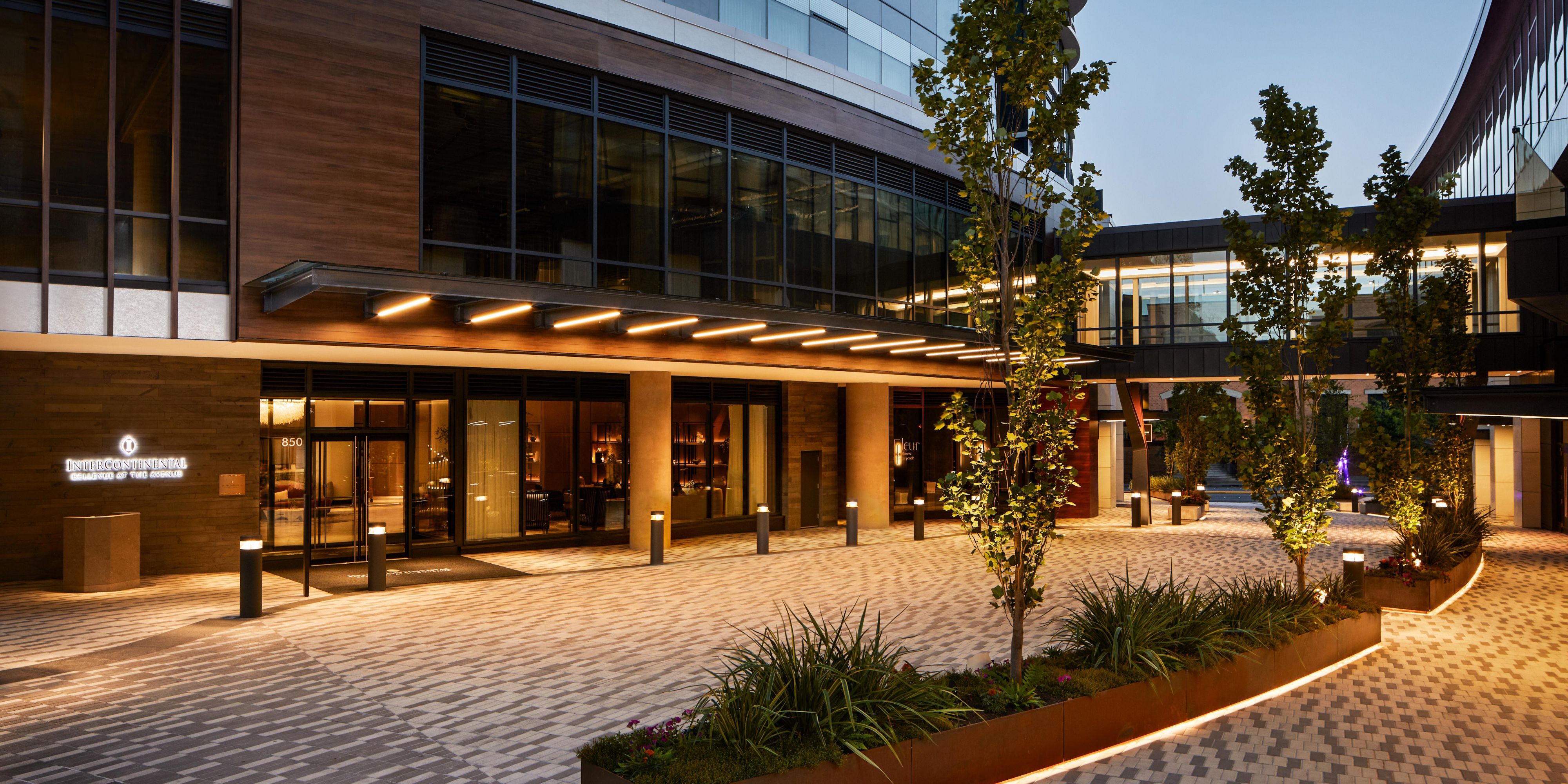 Our Bellevue, WA hotel sits in Avenue Bellevue, a luxury complex