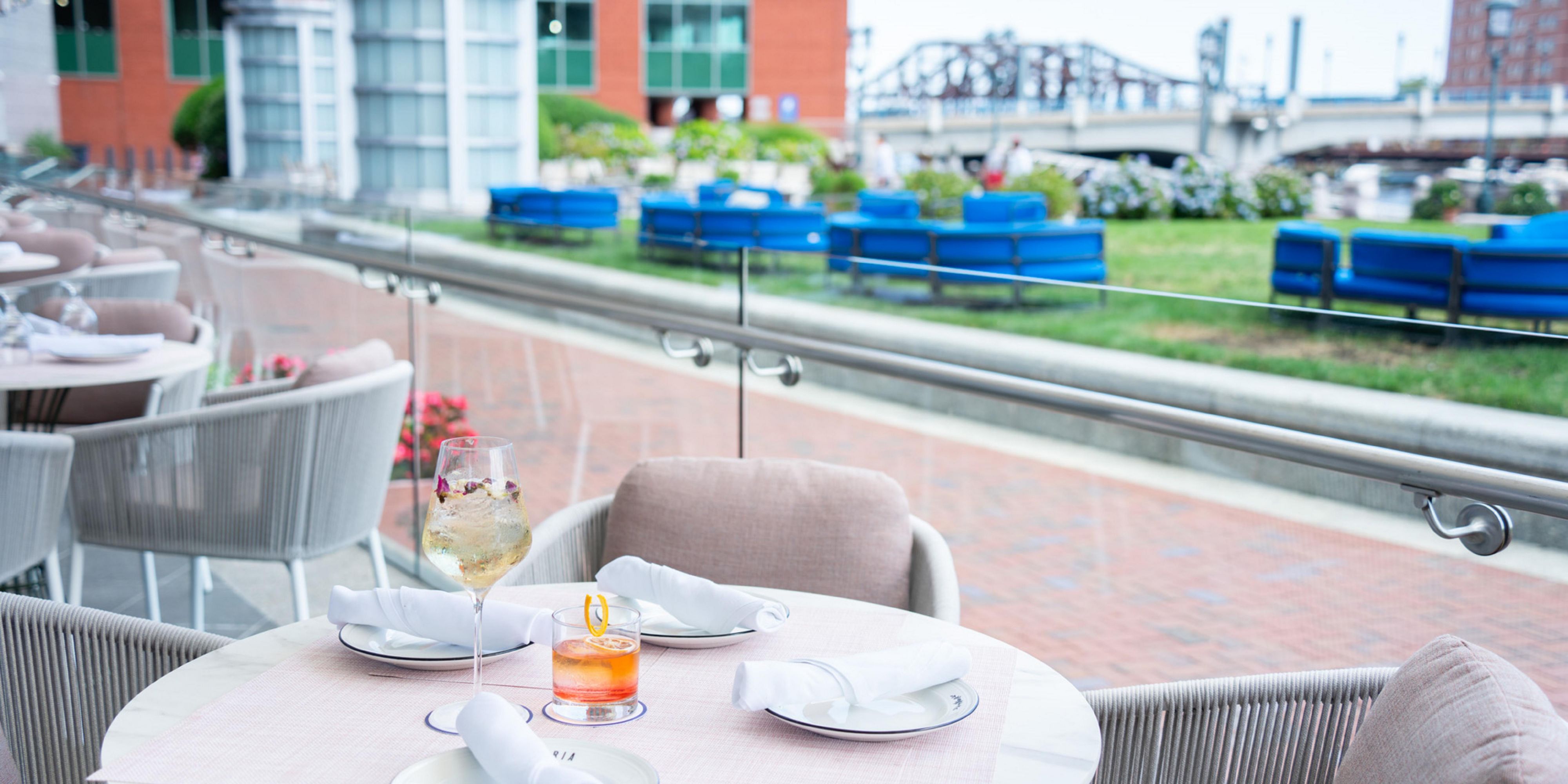 This seasonal outdoor bar is perfect to grab a cocktail and share lite bites with friends and family with breathtaking views of the Fort Point channel.

510 on the Waterfront is closed for the season.