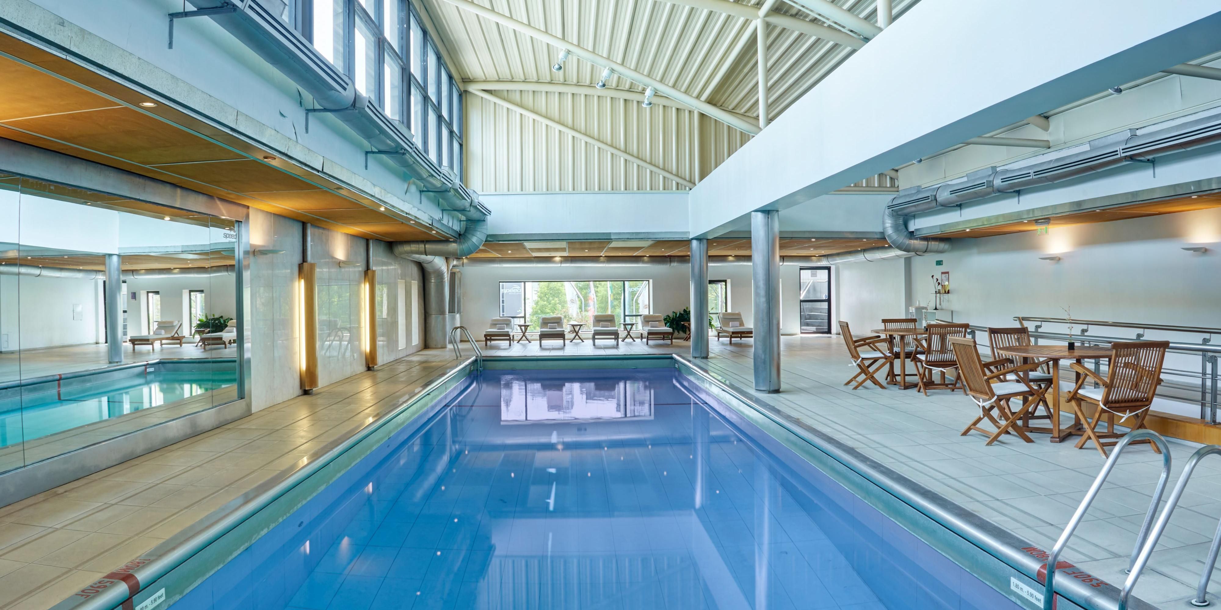 Relax by our indoor Swimming Pool