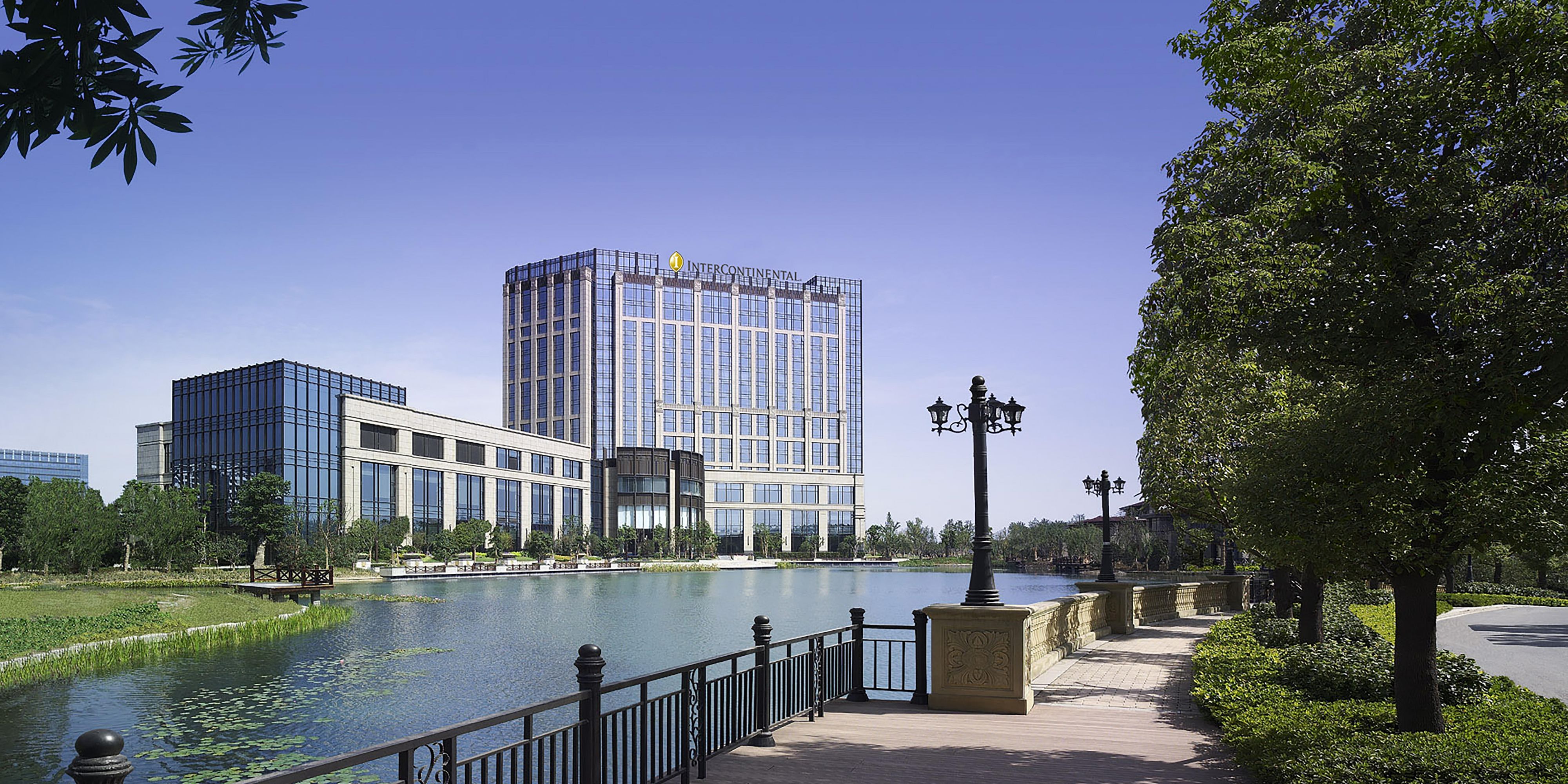 Hotel facade facilities