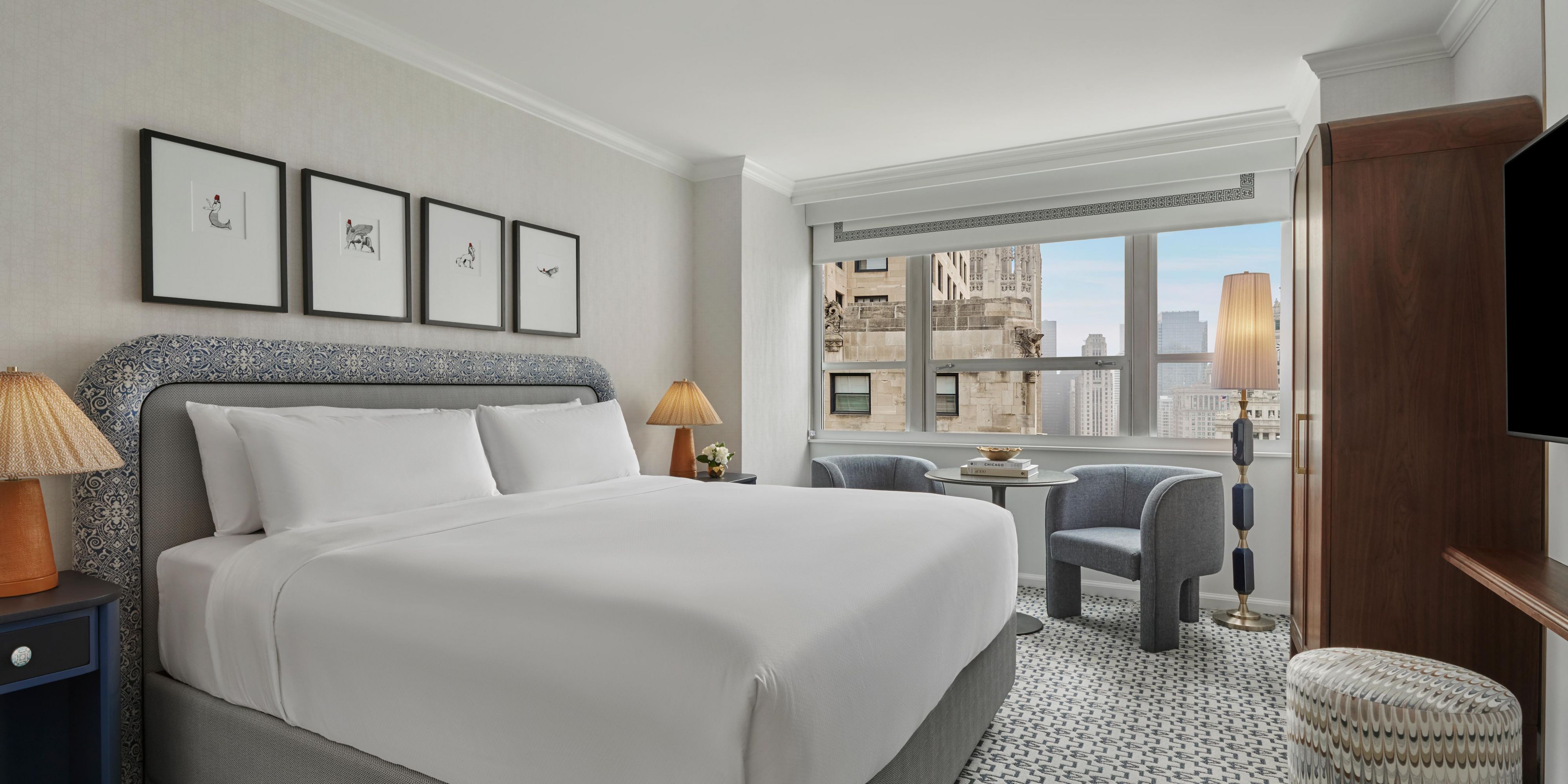 Classic King room at InterContinental Chicago Magnificent Mile