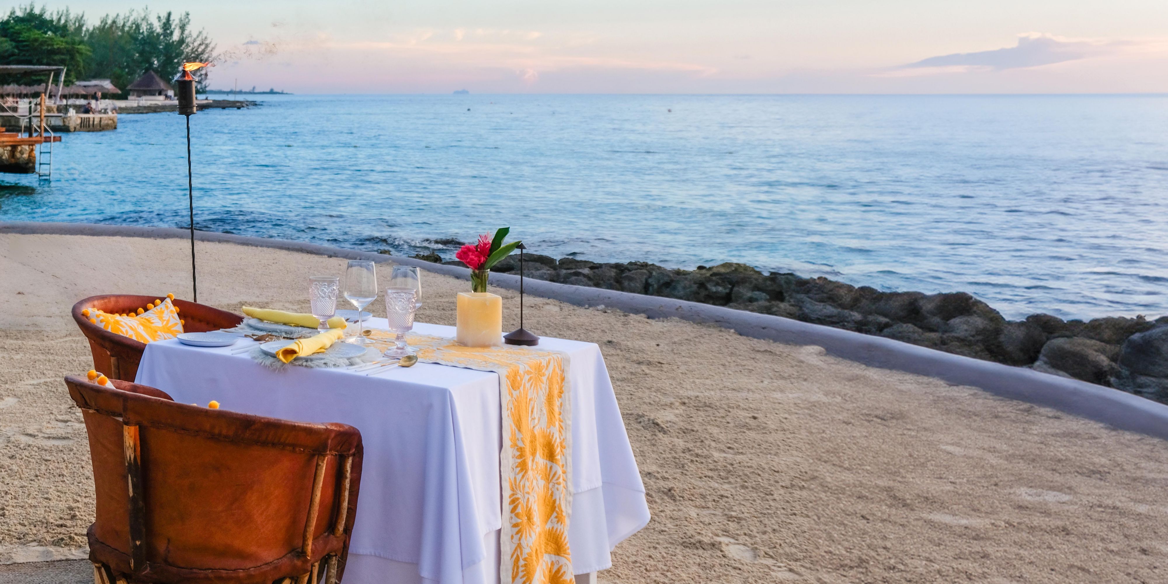 We offer a variety of private dining options with unique menus specially crafted by our Chef according to your preferences, with each dish expertly paired with the finest wines. A range of locations is available for your Cozumel events. Reserve through our Concierge team.
