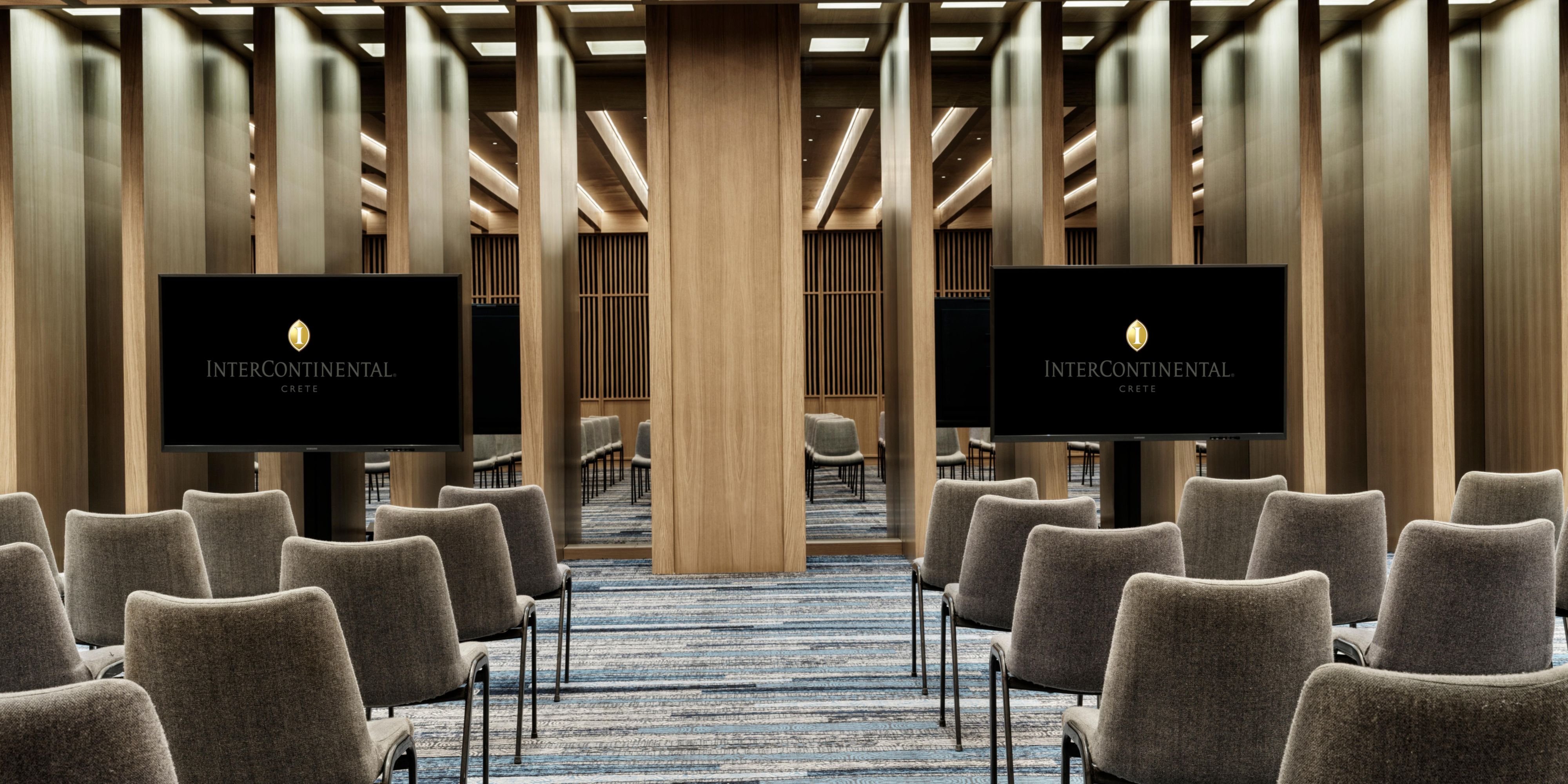 Meeting facilities with cutting-edge equipment are available featuring two Conference Rooms (215 sqm and 107 sqm, respectively) with diversified capacities, depending on the setup.