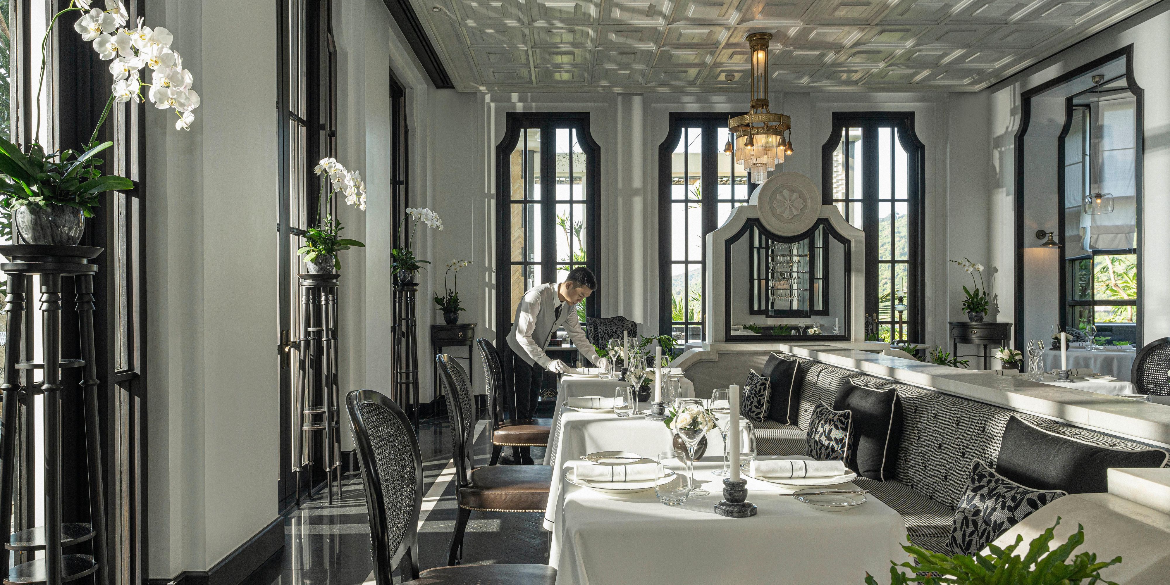 Step in from the rainforest to Paris with Michelin-chef Christian Le Squer. La Maison 1888 is the first Michelin star restaurant in Danang, with the best wine selection in Vietnam, alongside award winning sommeliers to guide you through the cellar that is home to one-of-a-kind and prestigious treasures.