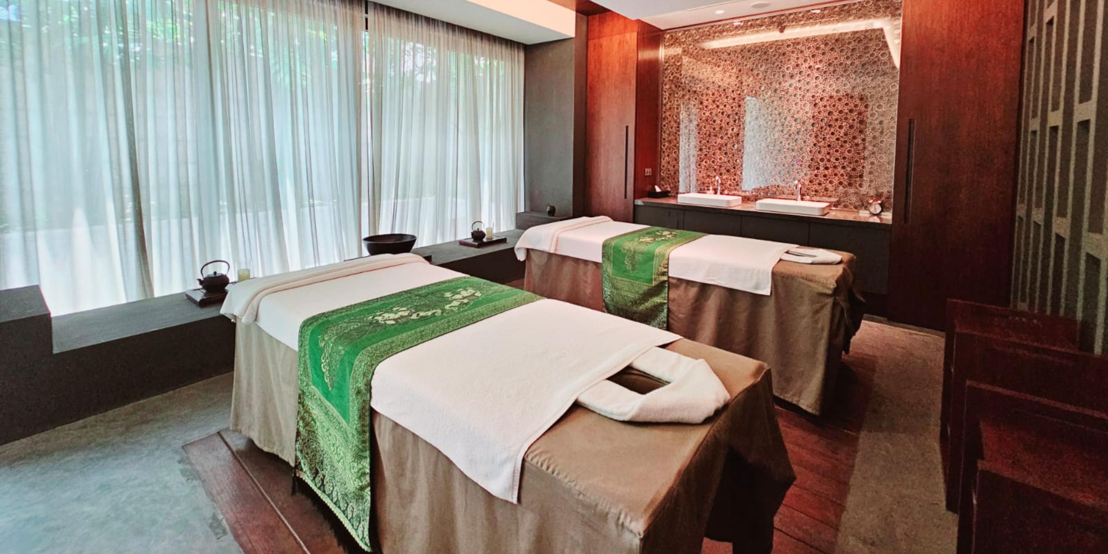 The Spa offers signature treatments and therapies to reinvigorate the senses!