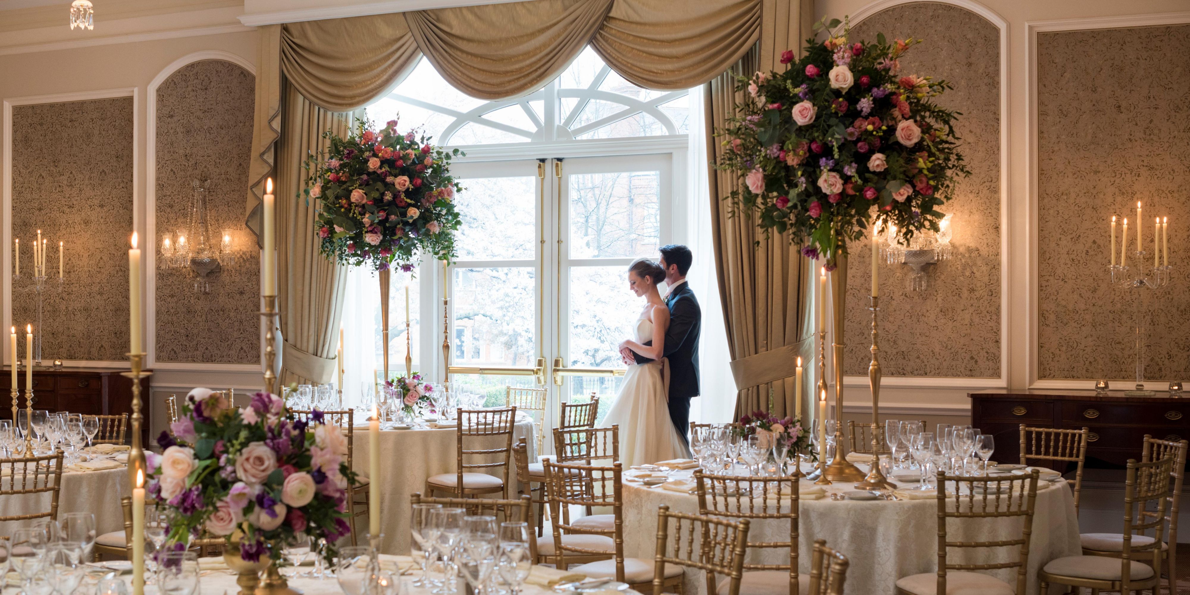 Celebrate your love story at our Dublin hotel, where historic charm meets modern luxury. Our elegant gardens and spacious ballrooms create the perfect setting for your big day. With our dedicated wedding specialists, you won't have to lift a finger. Our team will bring every detail to life—just the way you want it.