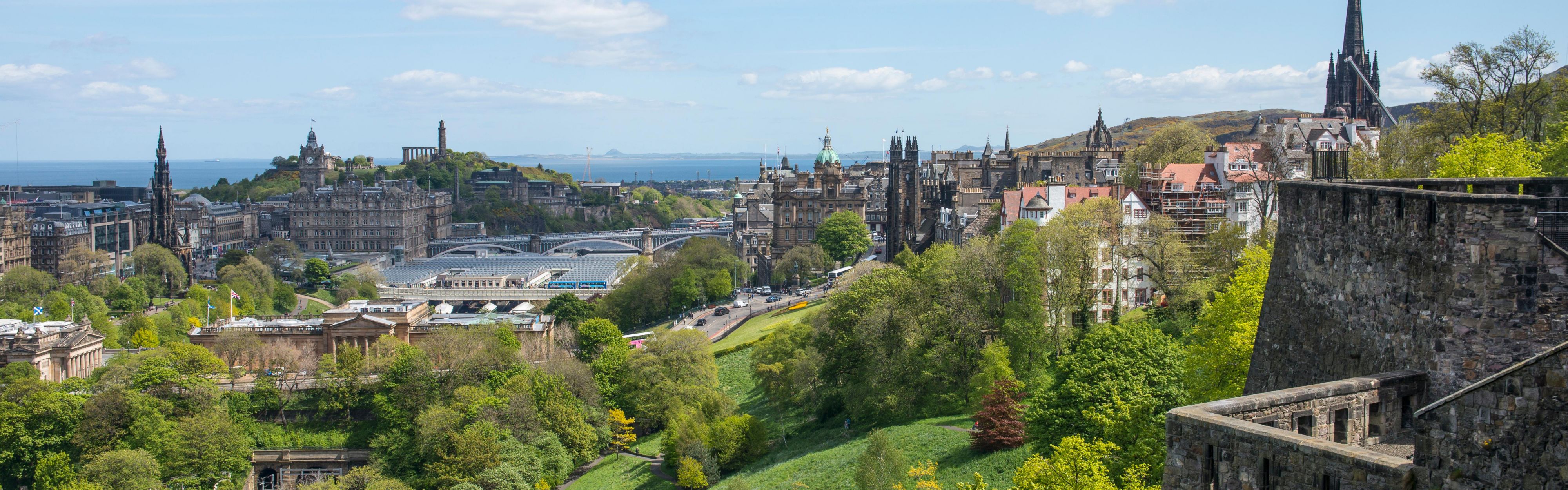 City view of Edinburgh
