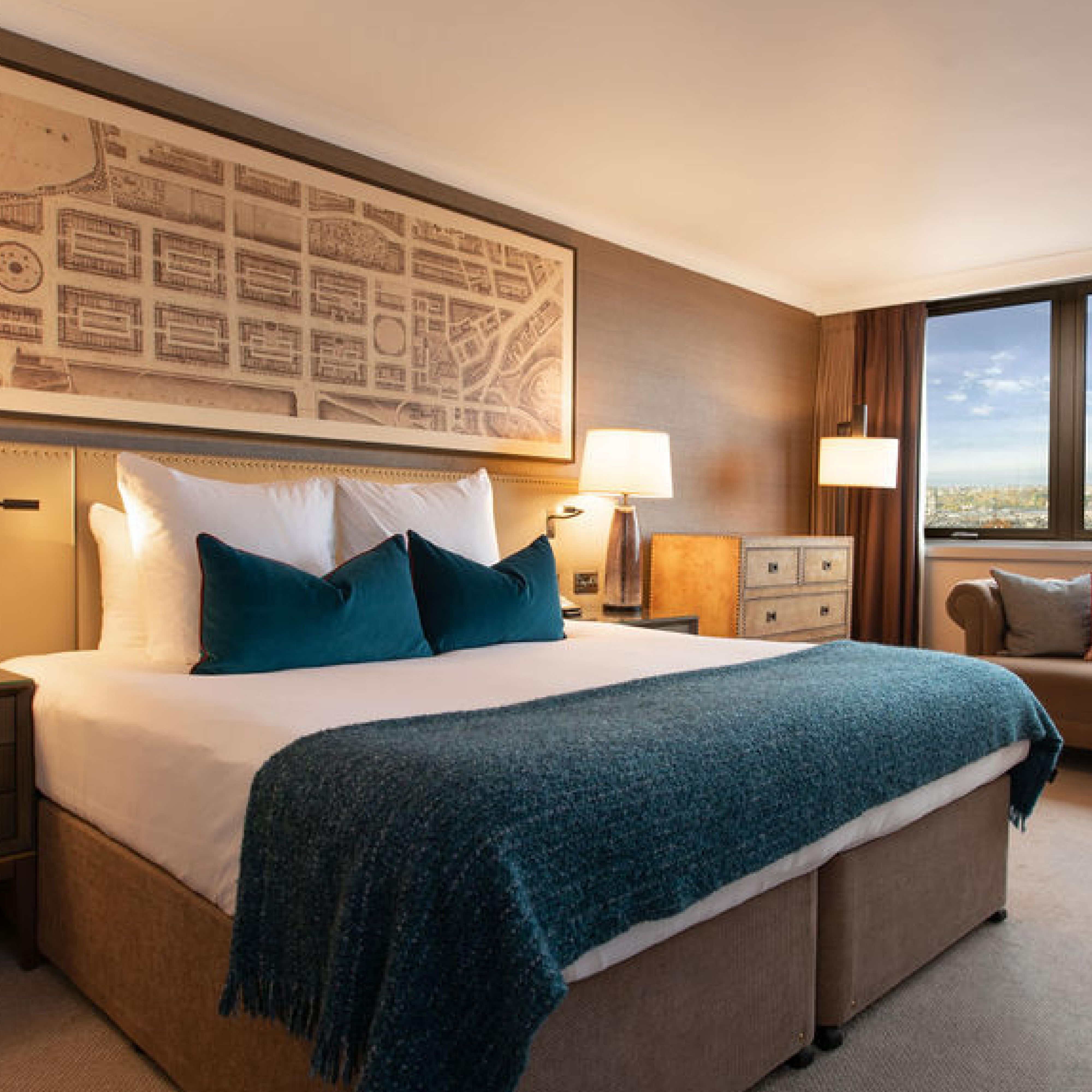 One bedroom suite with king bed