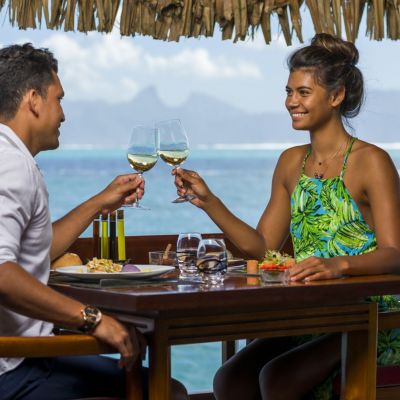 Enjoy a gourmet meal at Le Lotus restaurant.