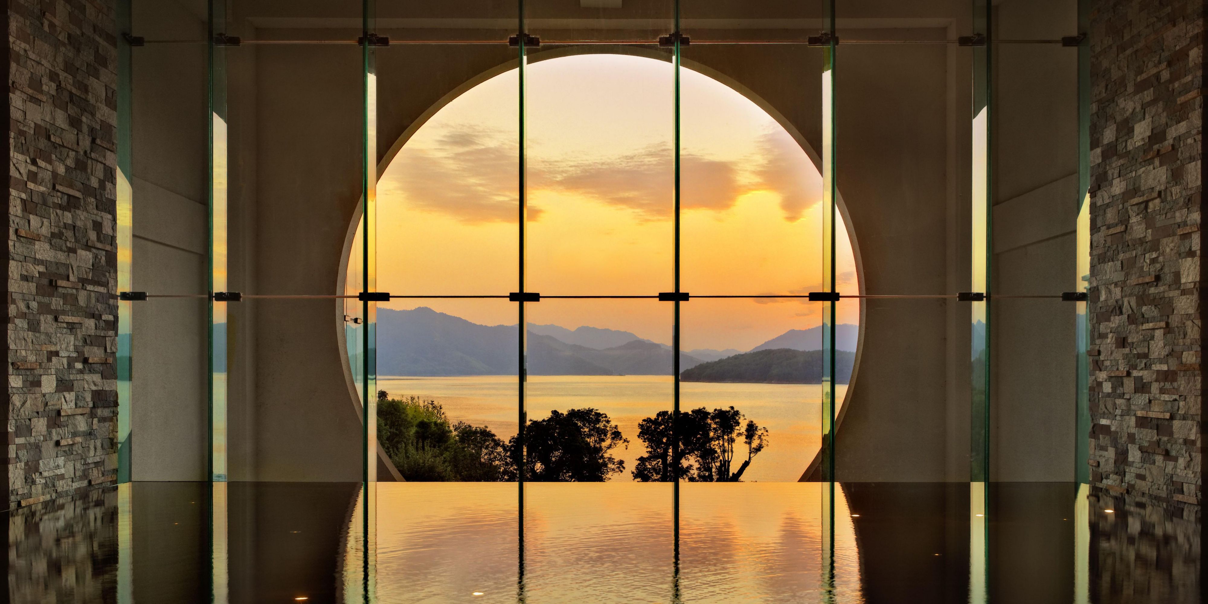 Sunset from Lobby
