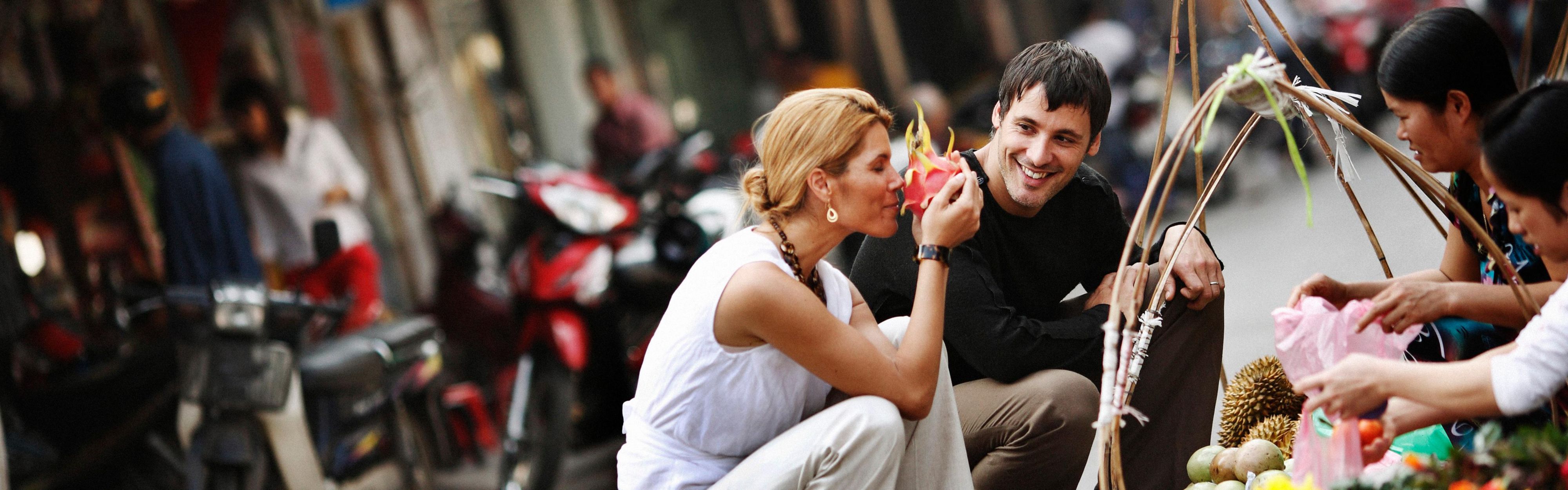 Street food in downtown