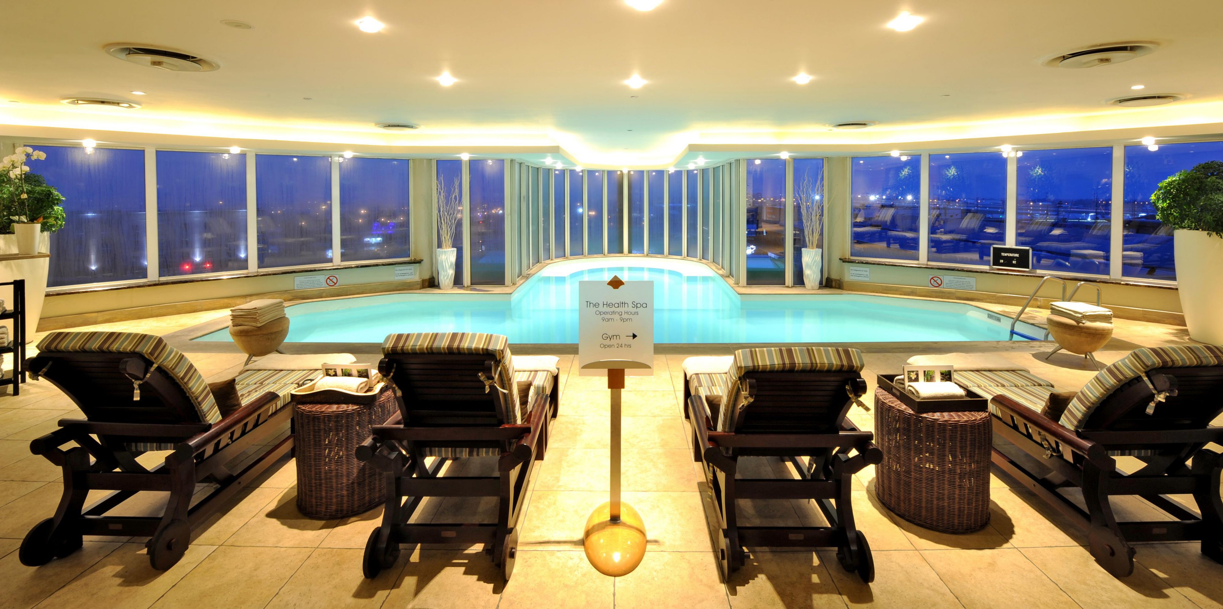 Retreat to our heated indoor pool for relaxation and rejuvenation. The pool is great for an early morning swim or to revitalise your body after a long-haul flight.