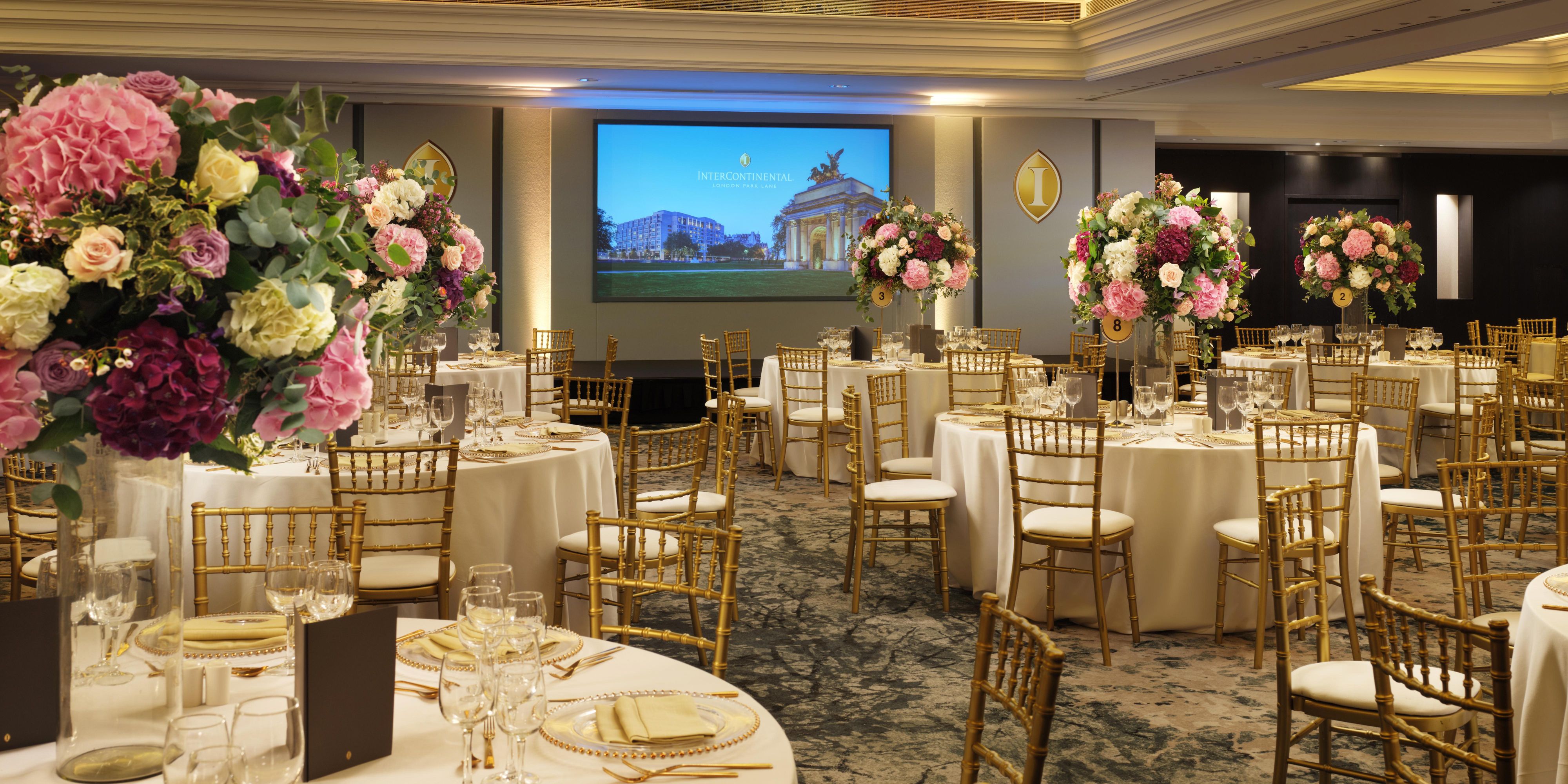Experience the height of sophistication with our hotel's exclusive meetings and events space. Whether you require a grand ballroom, or a private room for an intimate social gathering, our team of experts is on hand to recommend the most suitable solution to meet your requirements. Allow us to provide you with an unforgettable luxury experience.