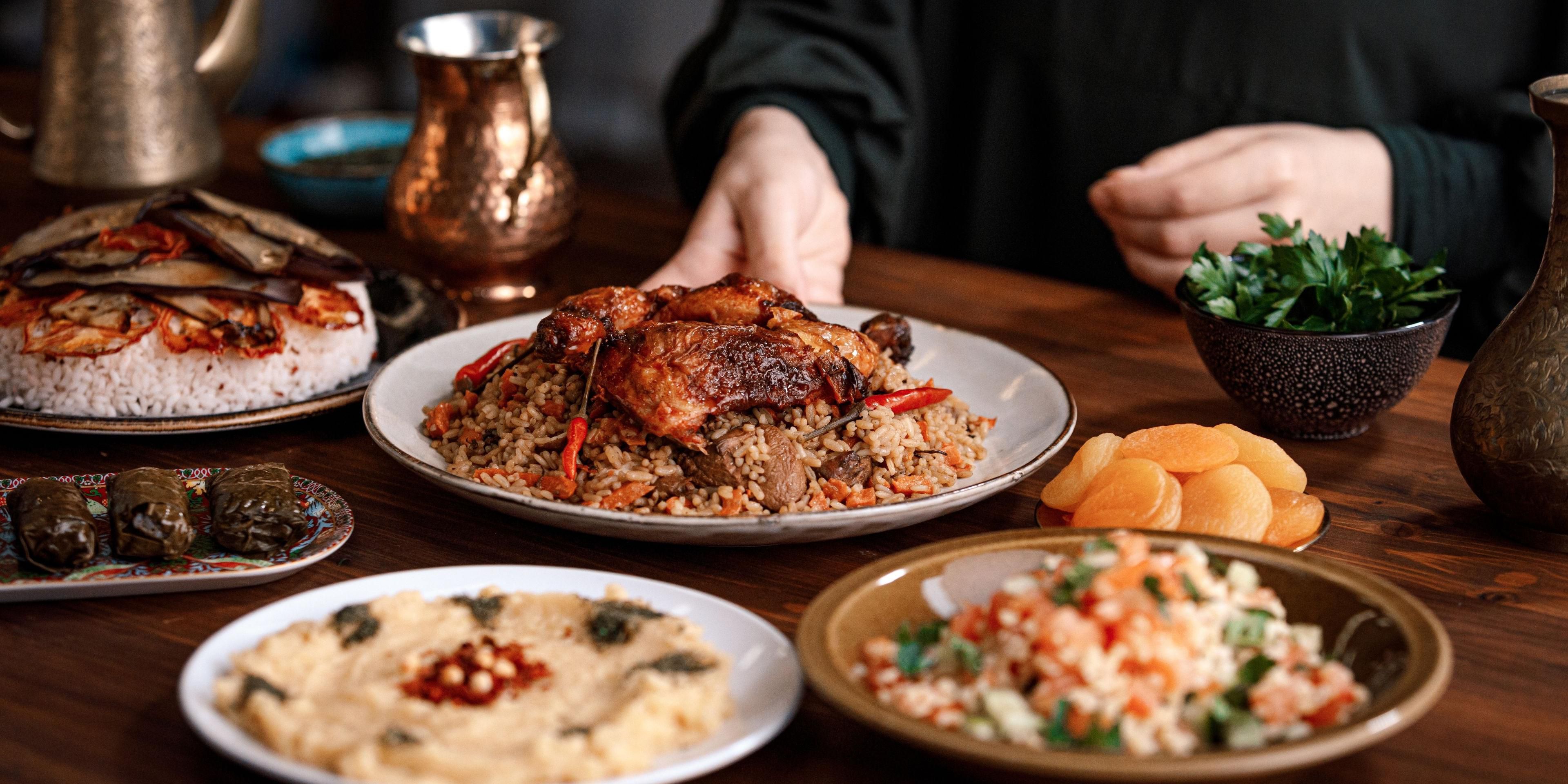 Discover the rich flavour and enduring legacy of authentic Arabian cuisine every Friday evening at Rotana restaurant. Our exclusive buffet and live cooking stations feature gourmet regional dishes such as Harees, Manakeesh, and Mansaf, all expertly prepared by our skilled chefs.