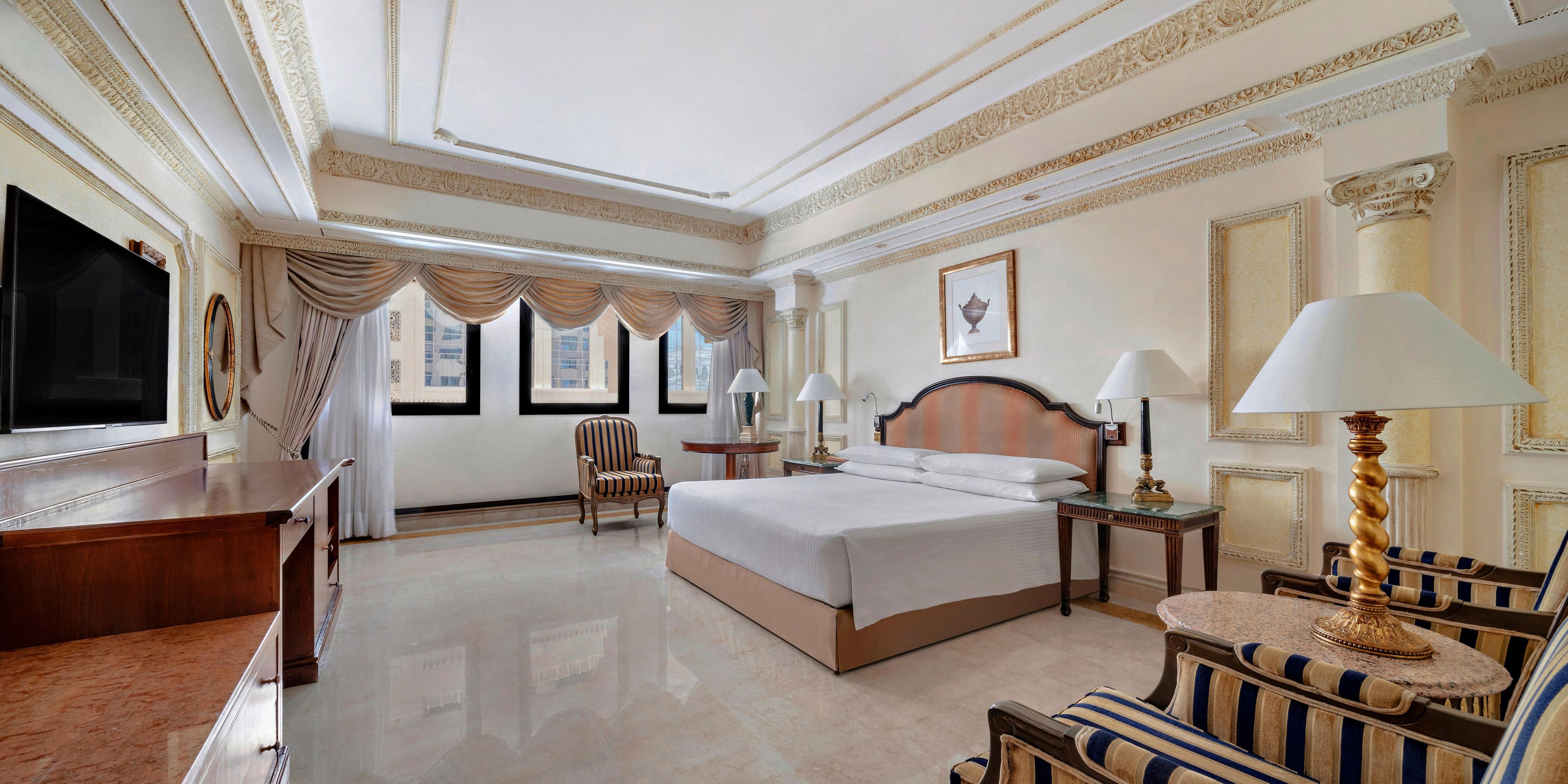 InterContinental Dar Al Tawhid is Green Key certified and a proud participant in IHG’s Green Engage program. We are committed to sustainability through energy-saving initiatives, waste reduction, and eco-conscious operations, preserving the environment for future generations.