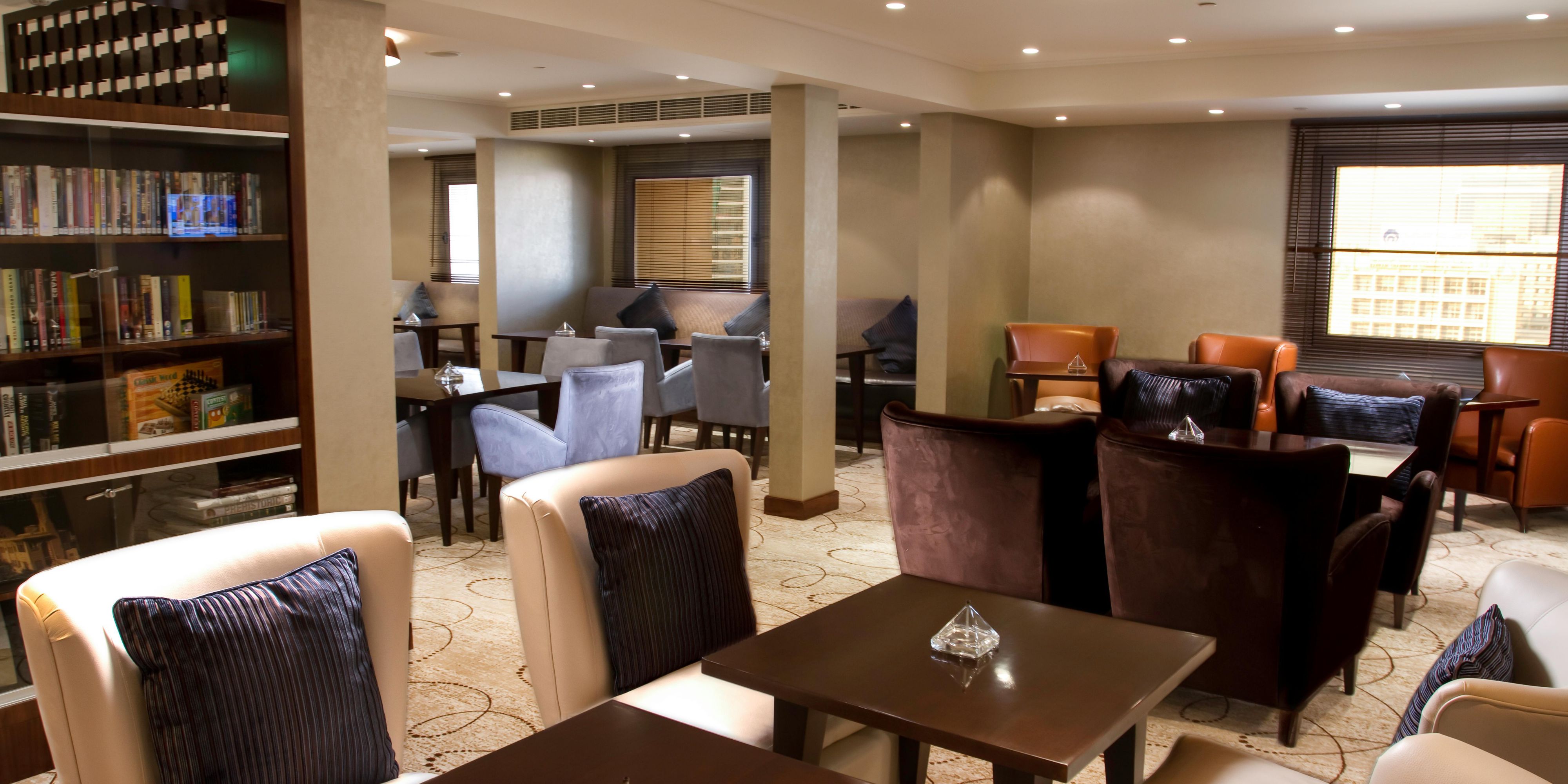 A personal, warm welcome is provided at Club Lounge as is the experience of remarkable culinary delights including complimentary breakfast, afternoon tea, signature cocktail drinks with uncompromising service of the Club InterContinental team. Guests enjoy exclusive check-in, as well as access to a business center and private meeting spaces