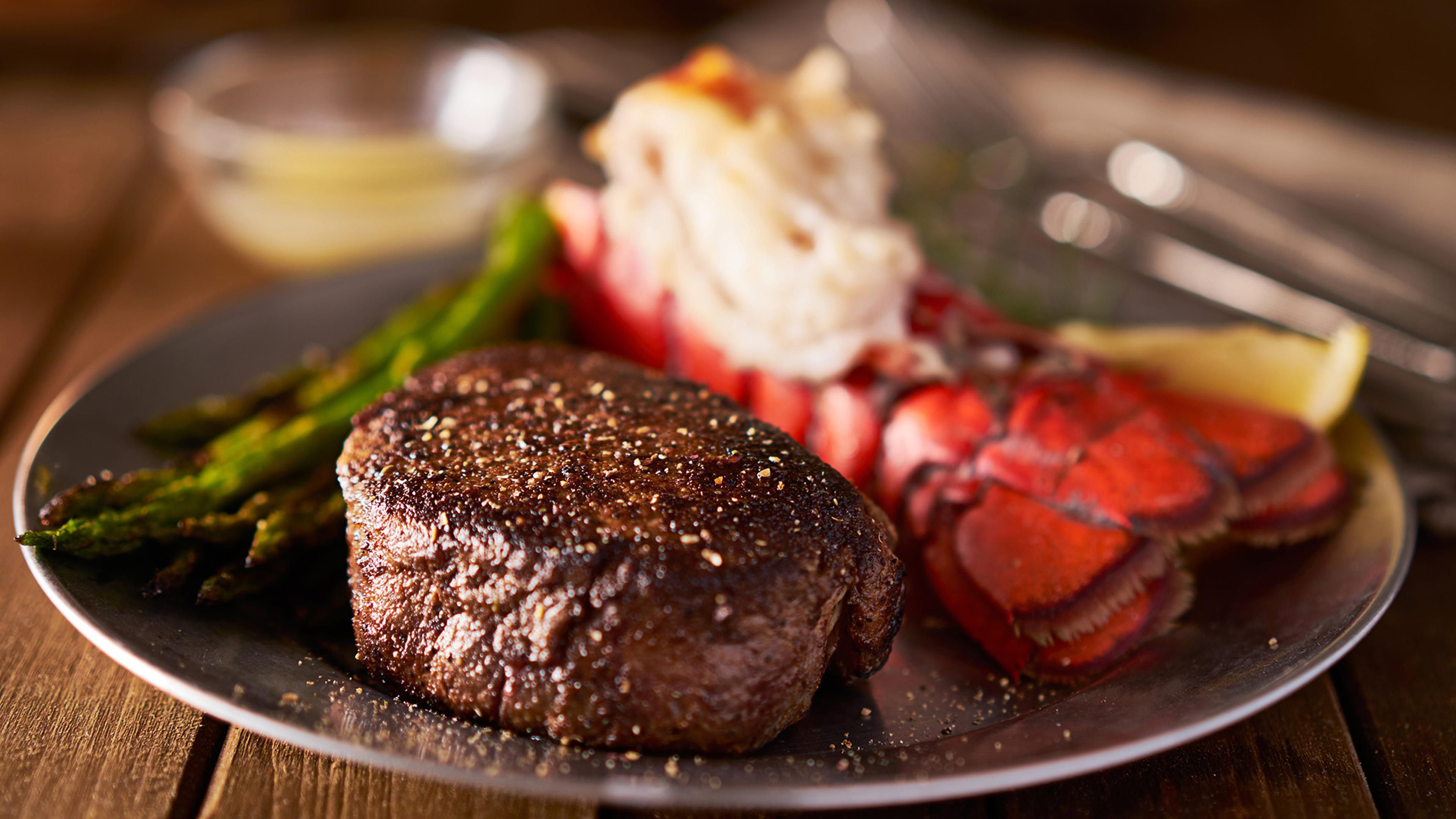 Steak and lobster