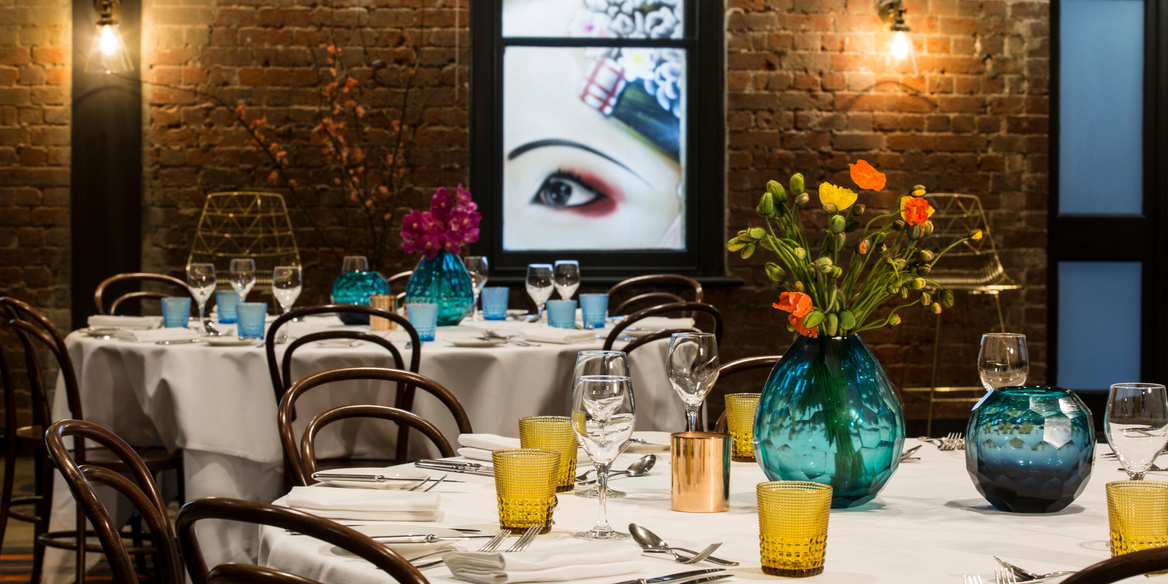 Our artful Laneway rooms are the perfect blend of heritage and modern Melbourne culture. Exposed brick walls, commissioned graffiti street art, and a cobblestone footpath offer a uniquely Melbourne wedding or meeting venue.