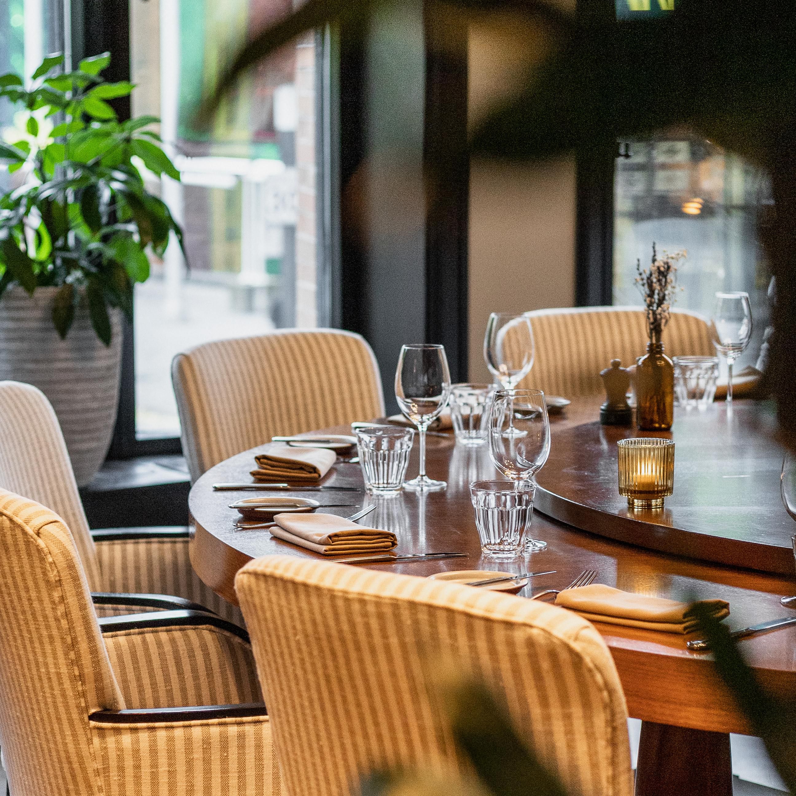 The Rotonde room in Osco! restaurant
