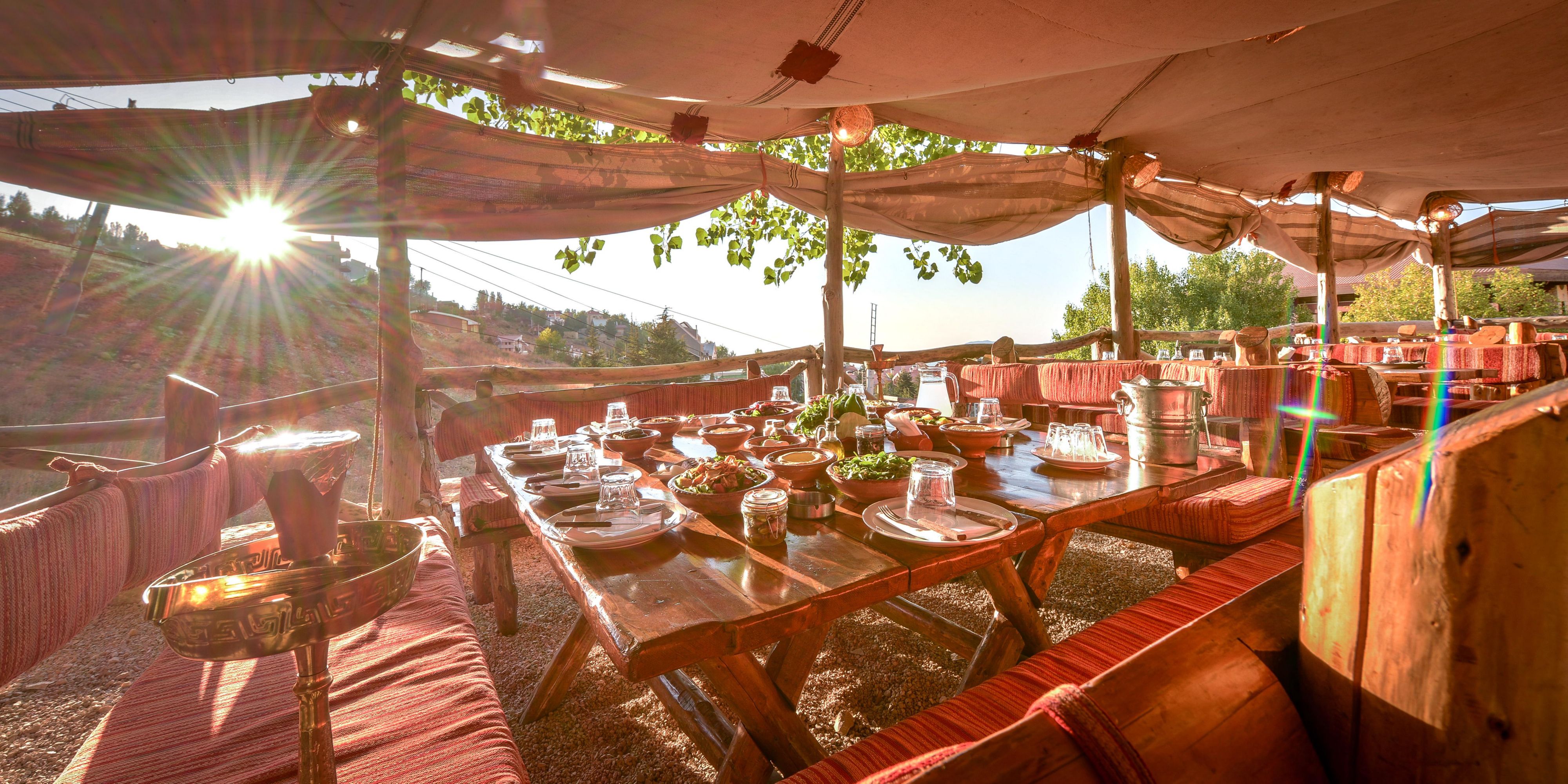 Savor a one-of-a-kind dining experience in a traditional setting, offering authentic Lebanese Mountain Cuisine. Our restaurant is open exclusively during the summer season.