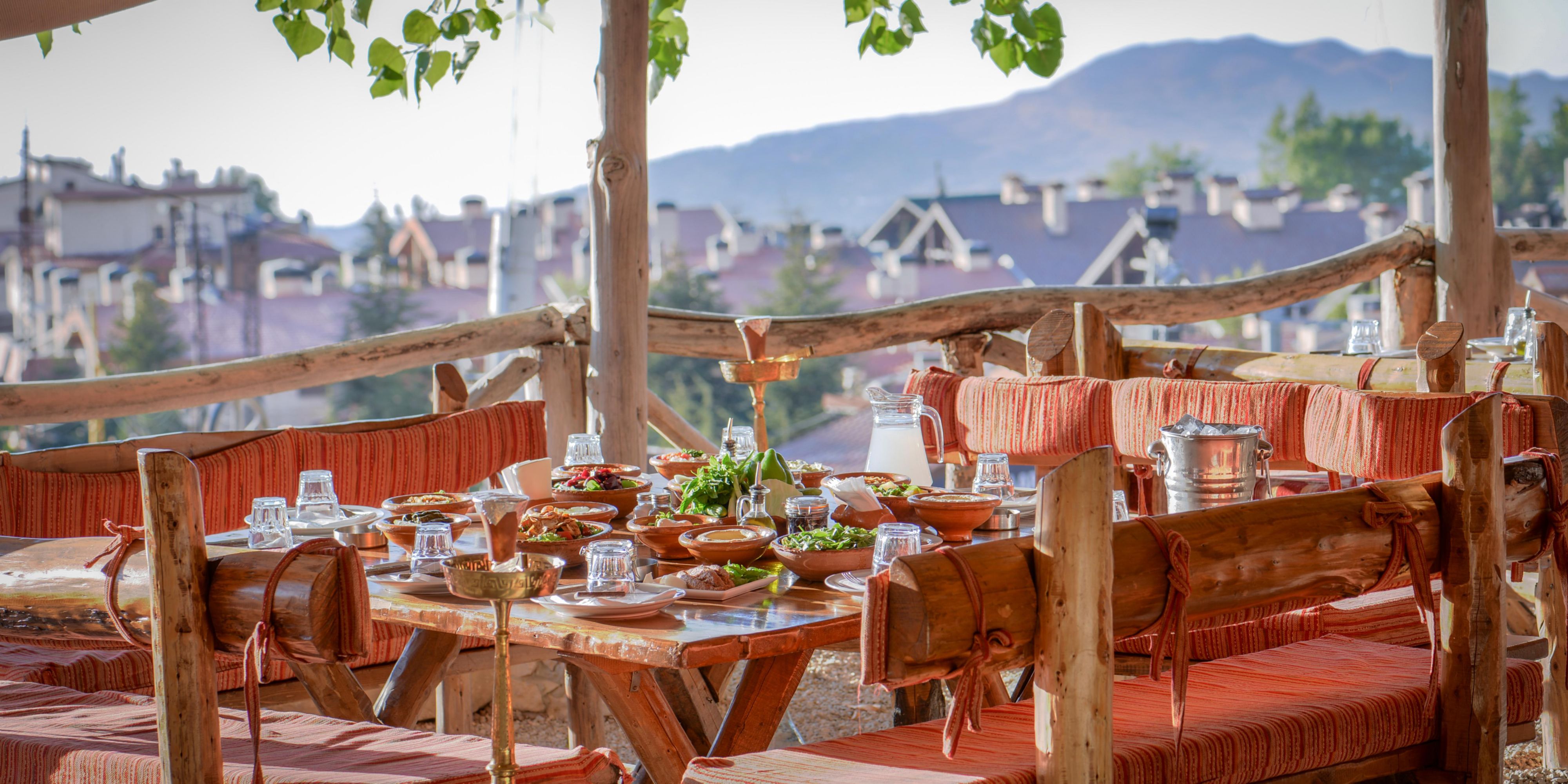 Enjoy a unique dining experience in traditional setting serving authentic Lebanese Mountain Cuisine. Open during Summer season only. 