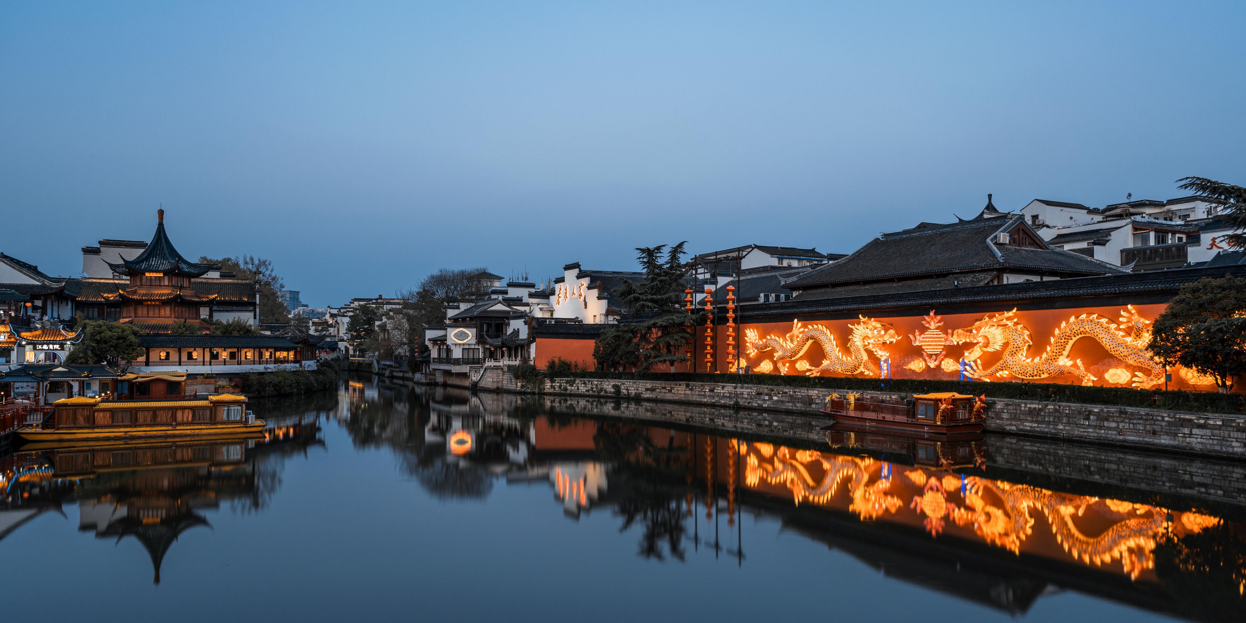 Area Attractions Confucius Temple Qinhuai River scenery belt