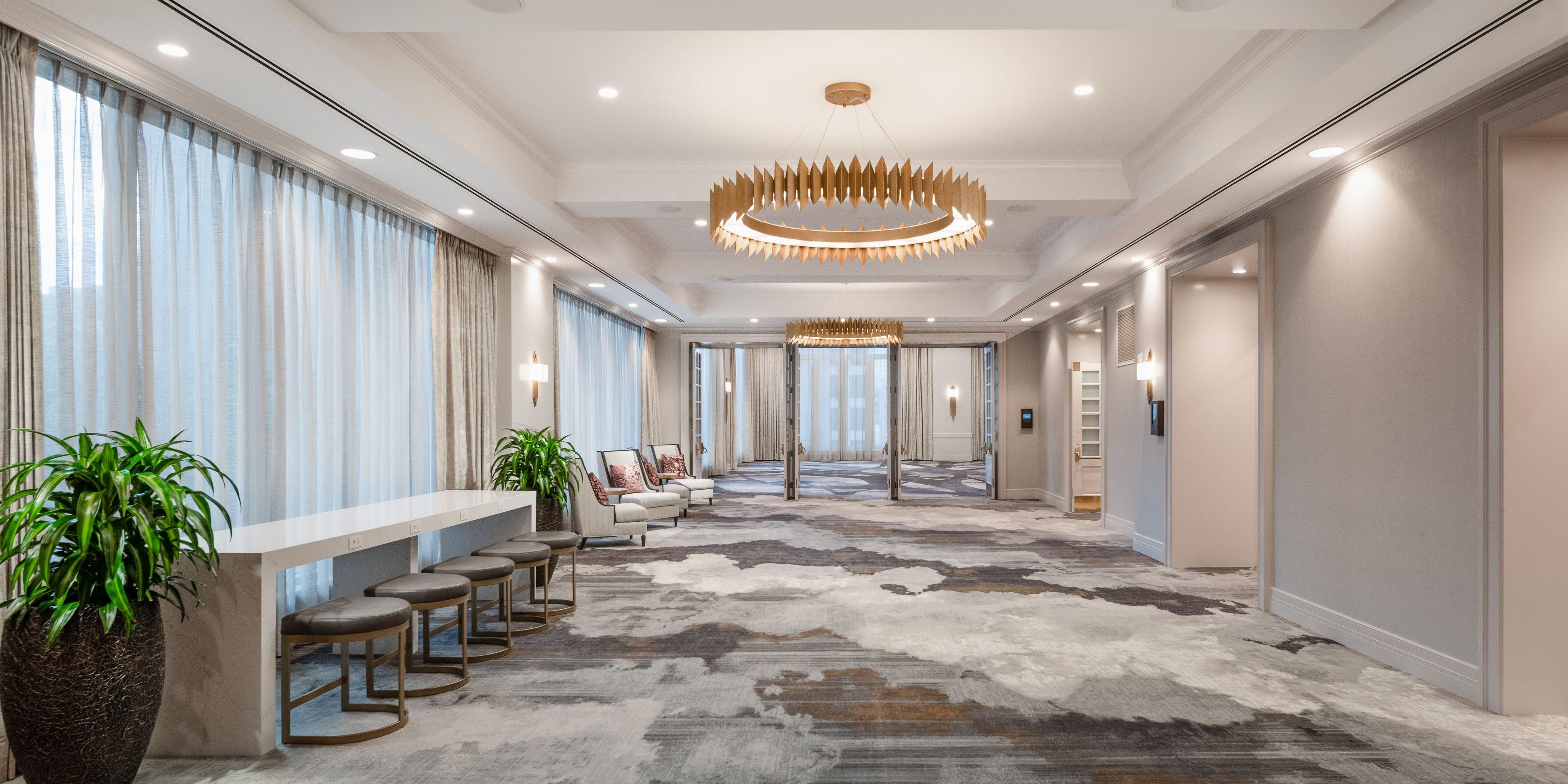 Host your gala or conference in the Central Business District of New Orleans at our newly renovated event space. Featuring  state-of-the-art equipment, Louisiana-inspired catering options, and expert service. our event spaces and meeting rooms are customizable, so you can create the optimal layout for your special occasion.
