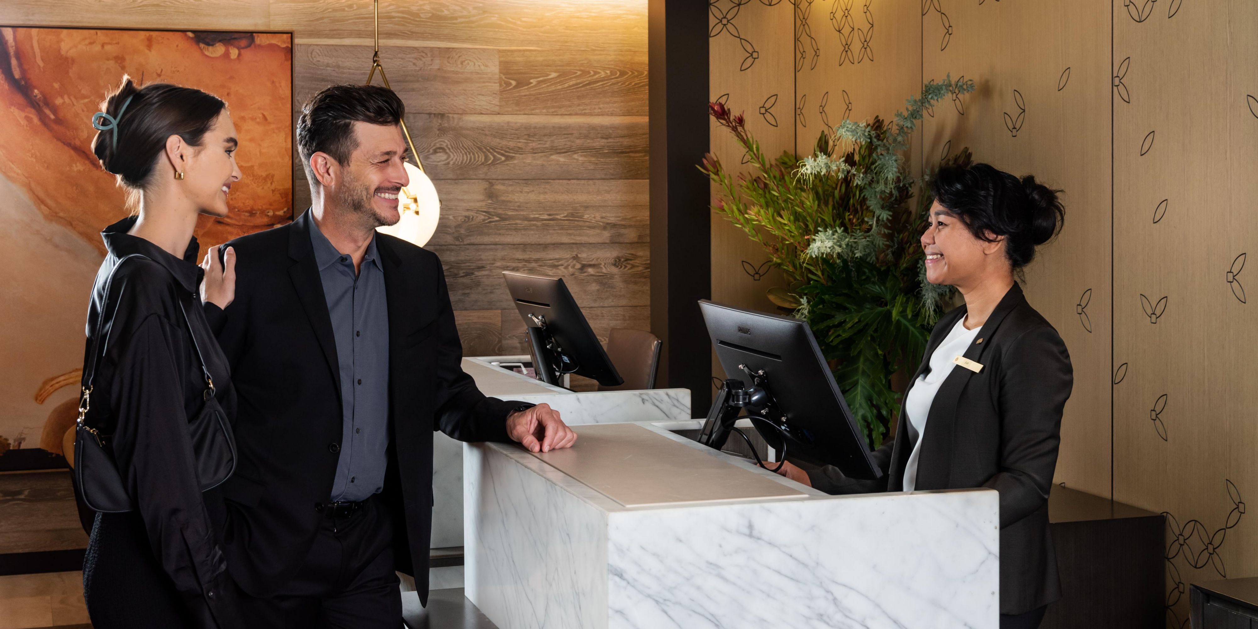 From the moment you arrive in Perth’s vibrant heart, step into a world where 5-star amenities meet effortless elegance. Enjoy high-speed complimentary Wi-Fi, valet and on-site parking, a fully equipped 24-hour fitness centre, daily housekeeping and curated guest services: all thoughtfully designed to support your stay.