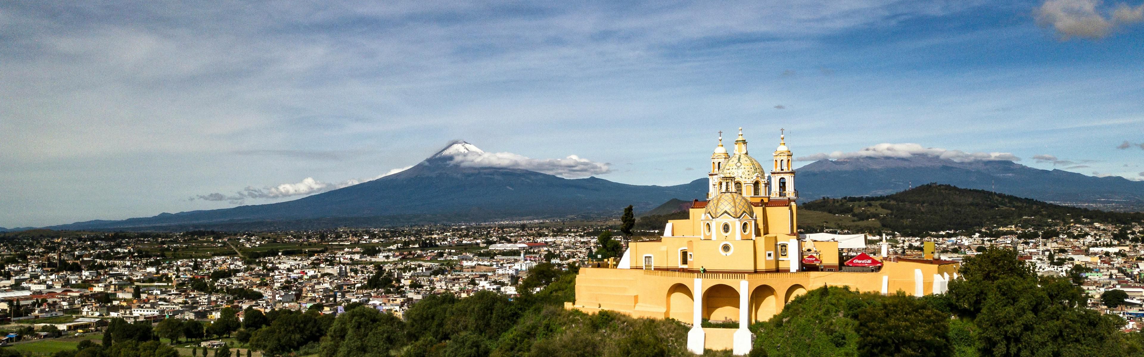 Things to do in Puebla: explore Cholula's historic sites.