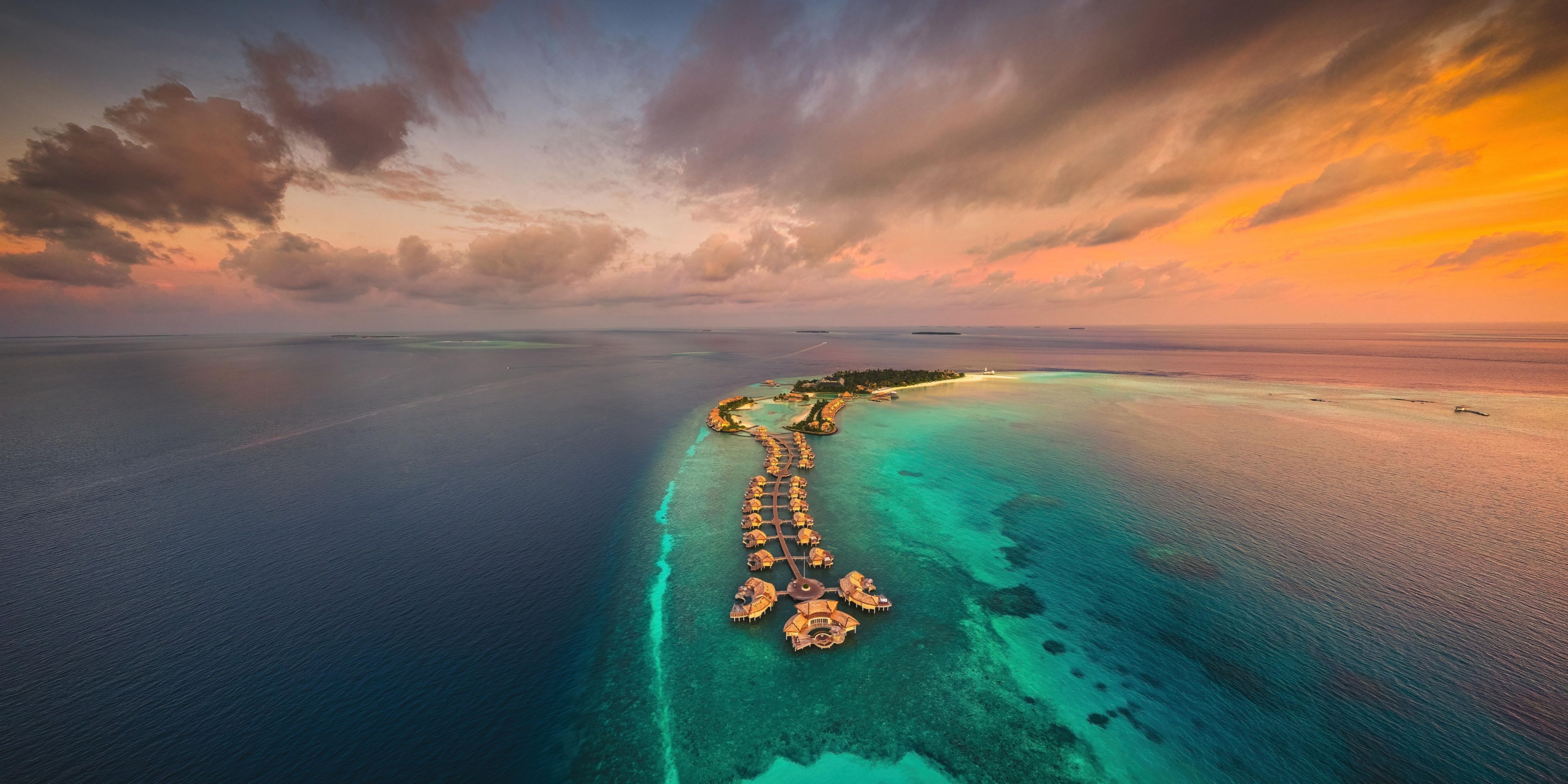 Resort Aerial view