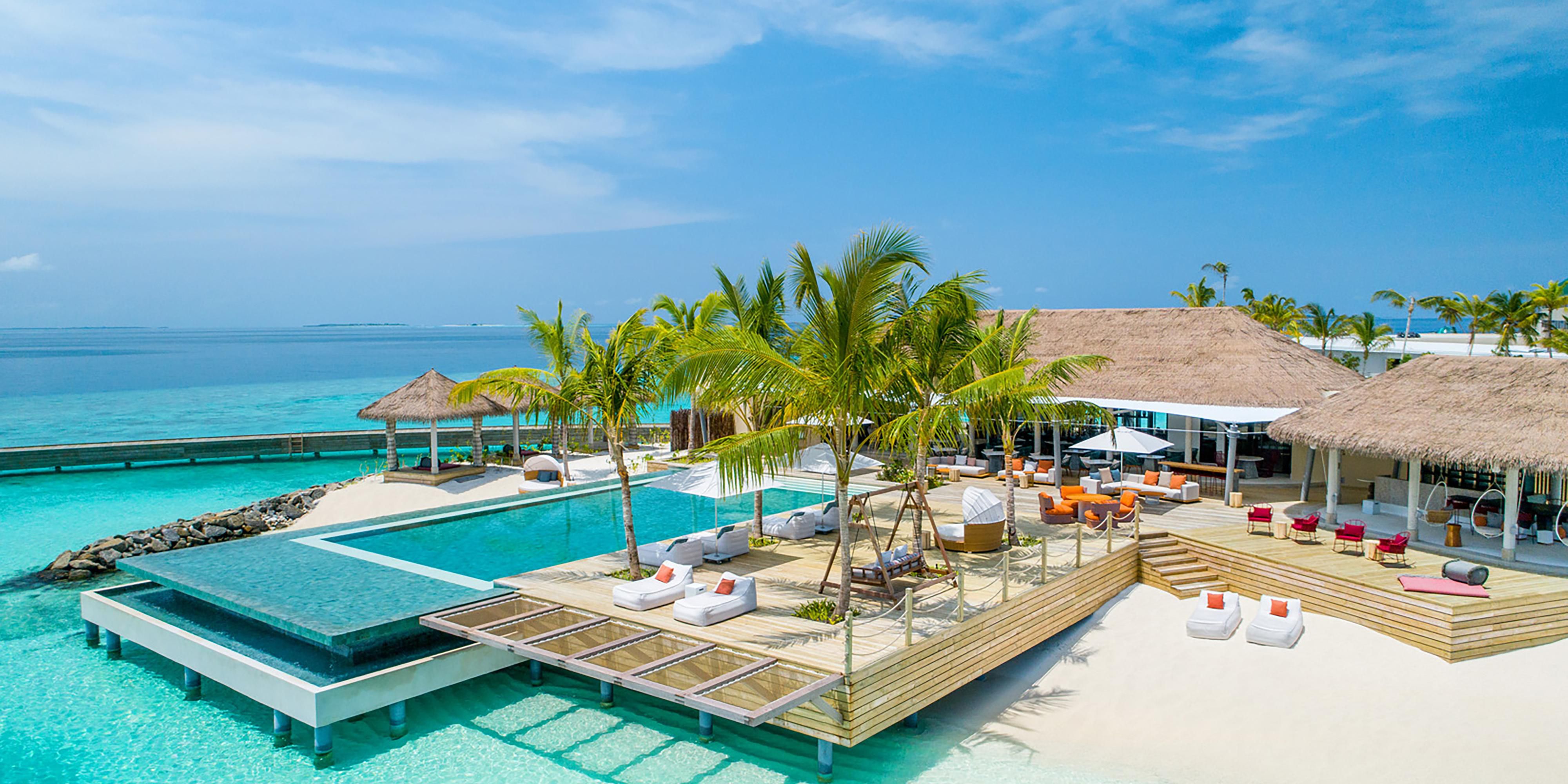 Enjoy our exclusive InterContinental Club Benefits, extending to all our valued guests during their stay. Delight in complimentary offerings such as a scrumptious breakfast, relaxing afternoon tea, refreshing poolside treats, and an Aperitif Hours experience. It's our way of making your Maldivian getaway truly exceptional.