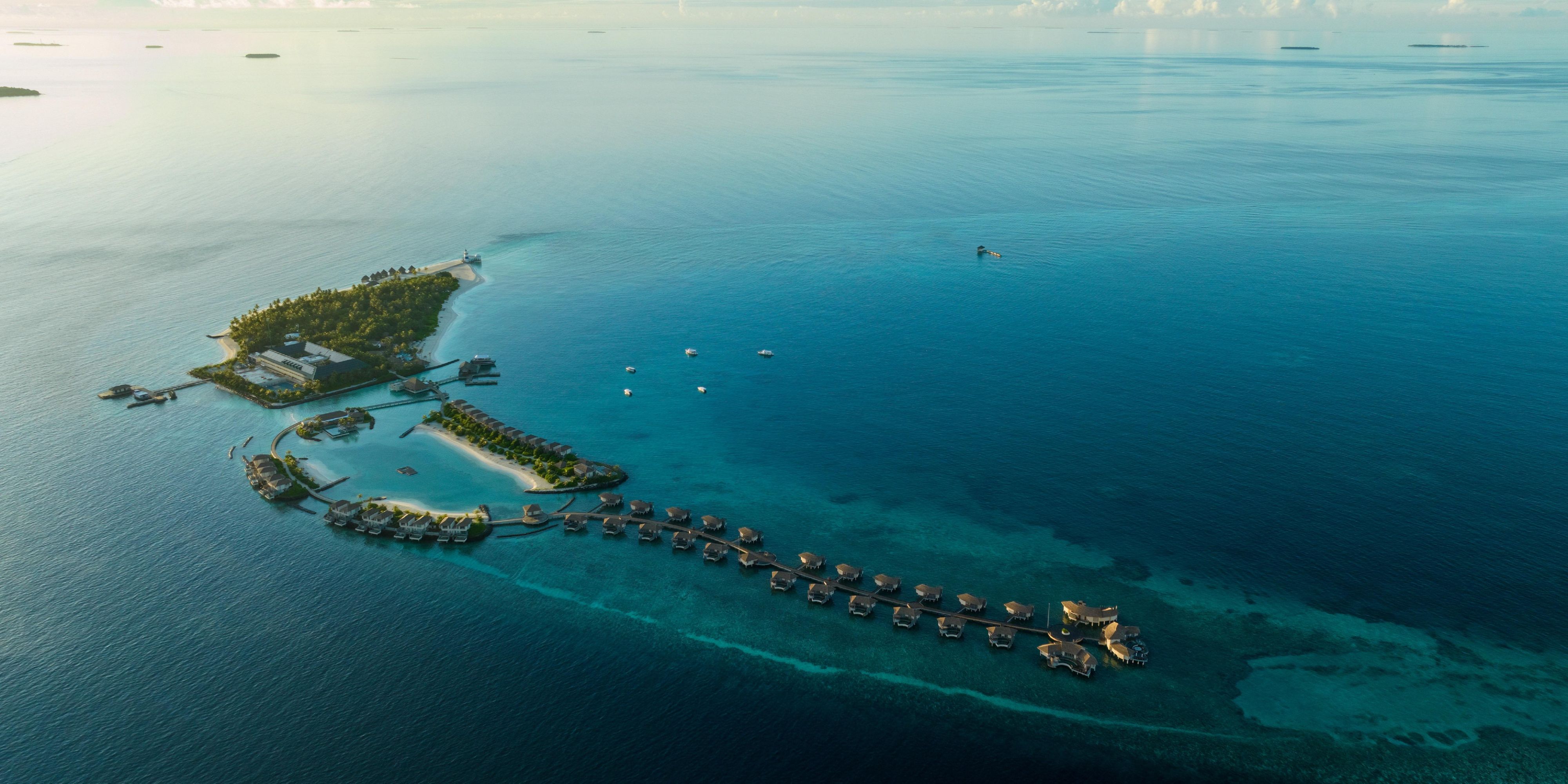 Ariel view of the resort