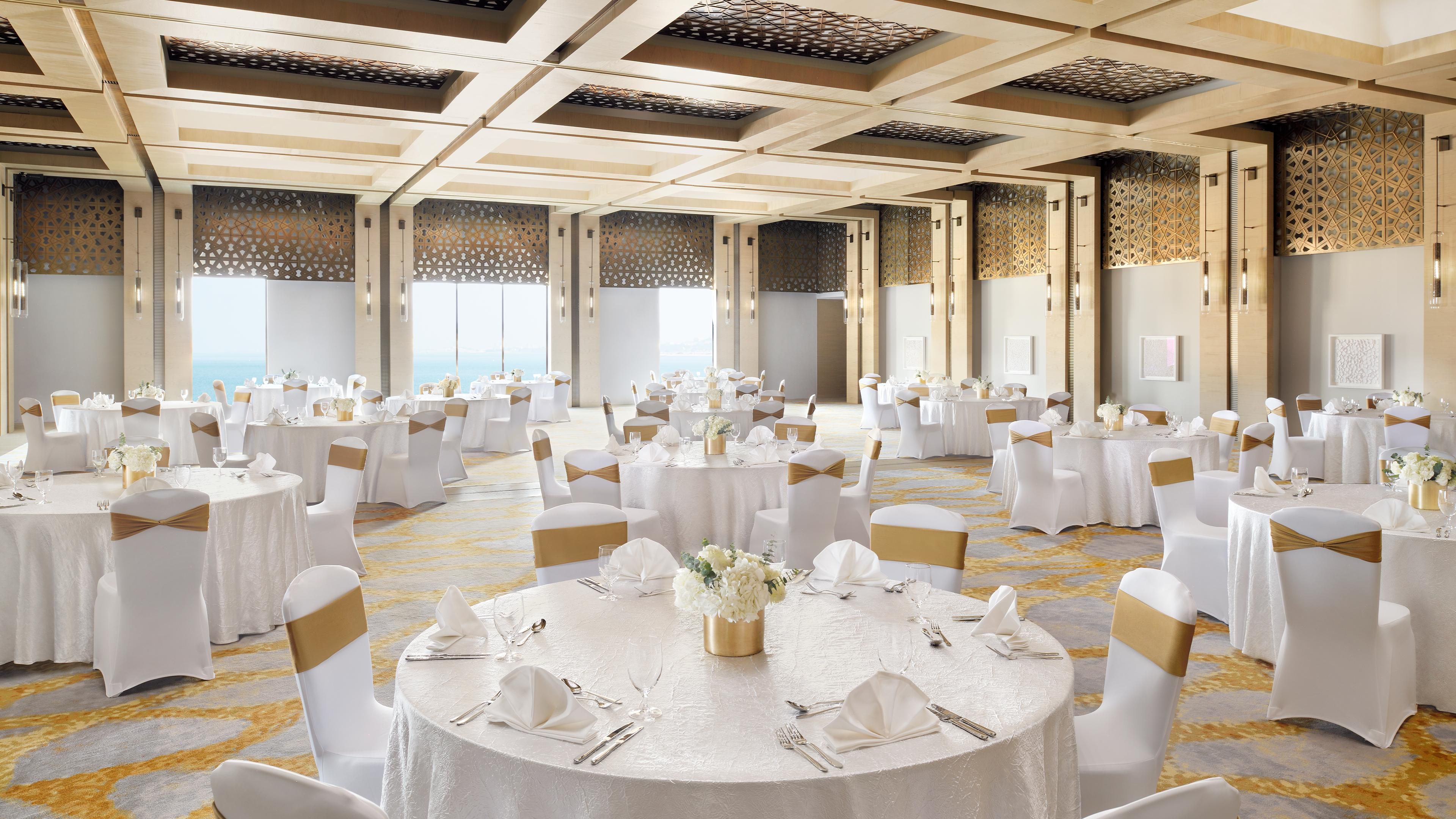 Juman Ballroom is perfect for large-scale events up to 375 guests