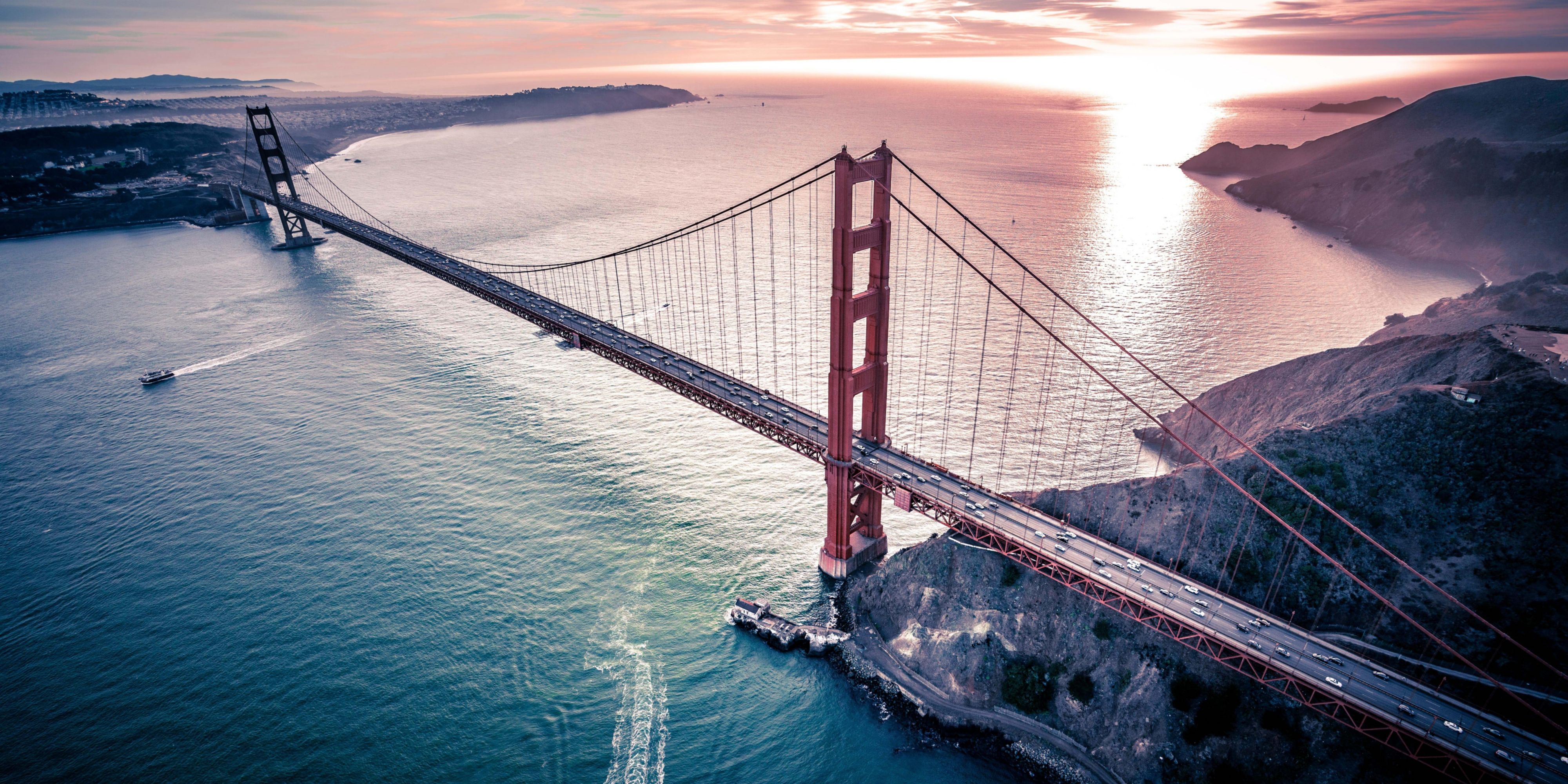 The beautiful Golden Gate Bridge 