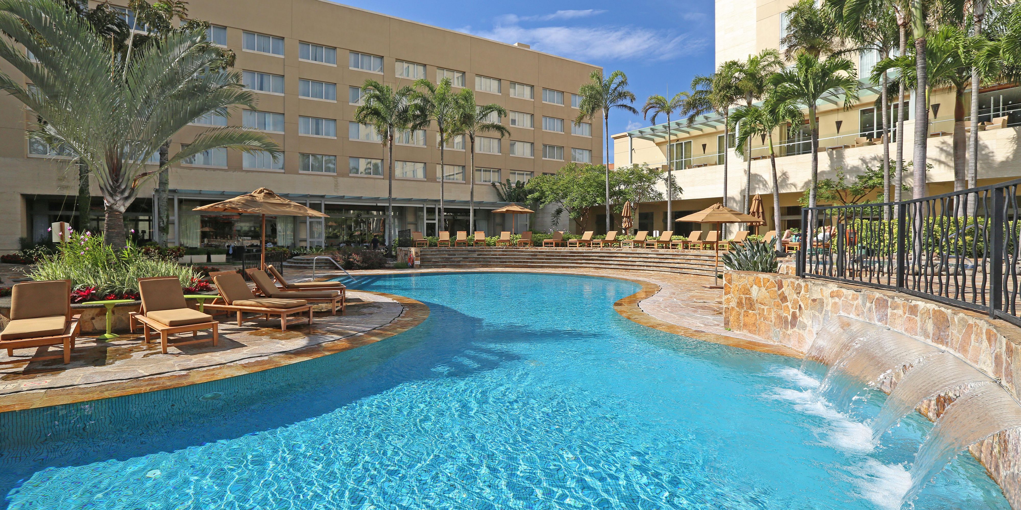 Enjoy your next holiday with our exclusive package. Begin your journey with a complimentary welcome drink, and savor 20% off on dining experiences and refreshing beverages. Unwind with a 20% discount at our luxurious Spa, where tranquility awaits.
 Reserve your getaway today and create memories.