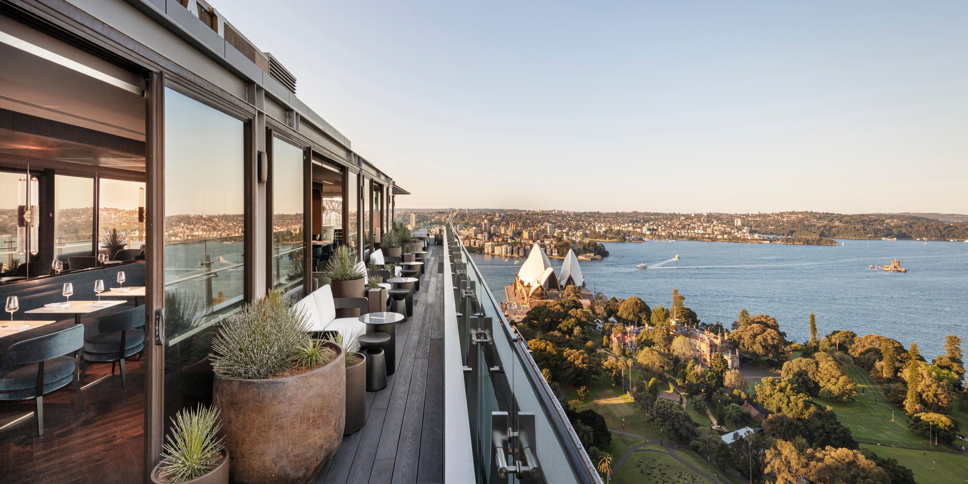 Discover exceptional drinking and dining at Aster, our signature rooftop bar. Take in the sunset high above the harbour on our spacious rooftop. The outdoor terrace showcases Sydney’s iconic skyline as you indulge in creative cocktails, artful dining and highly-personalised service.