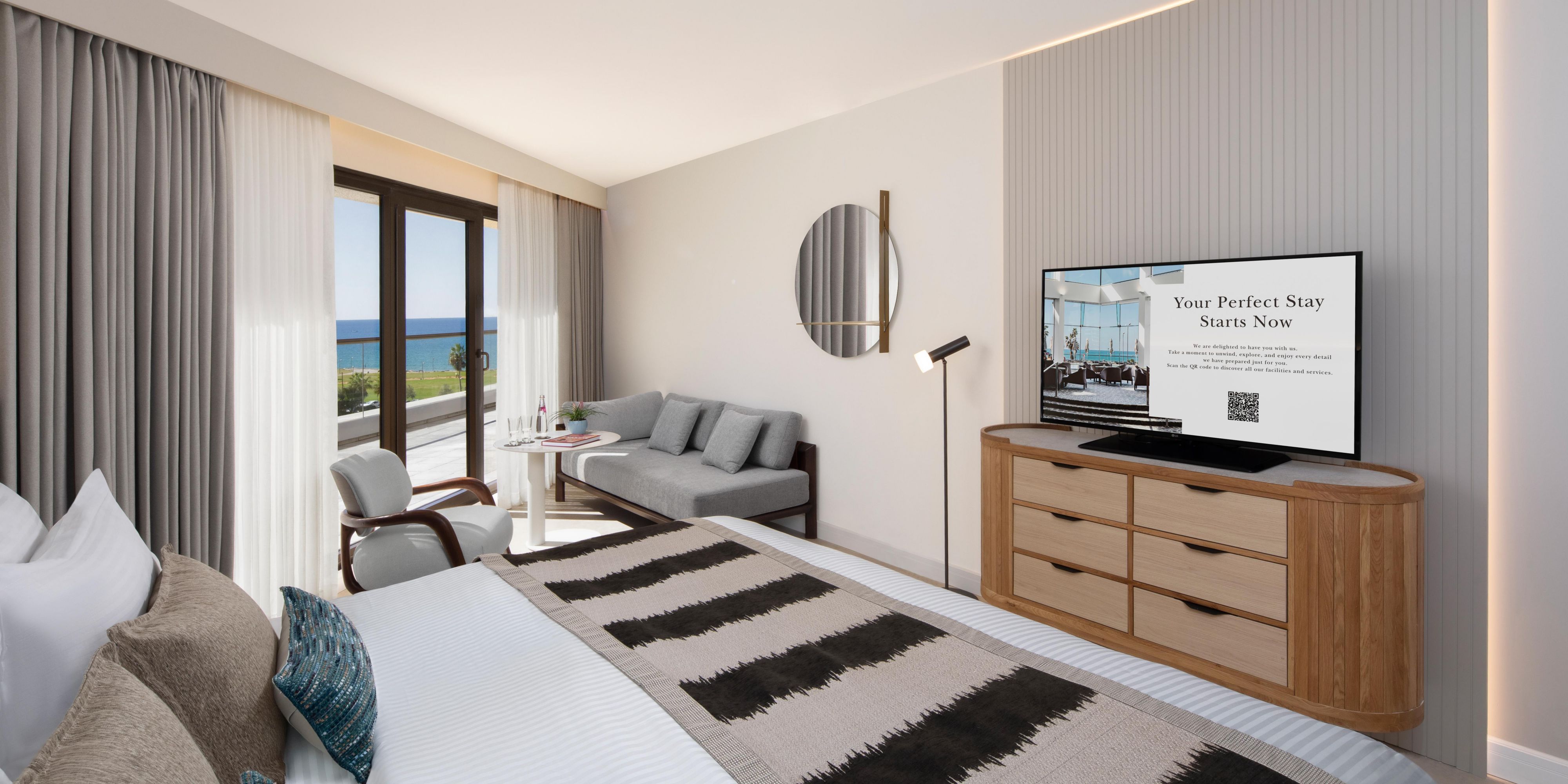 InterContinental David Tel Aviv celebrates 25 years of hospitality as we begin renovating guest room floors 5 to 10 from November 2 to February 28, 2026. Inspired by InterContinental’s philosophy of Evolving Elegance, the refreshed Classic and Terrace Rooms will blend local culture with modern luxury for a refined Tel Aviv stay.