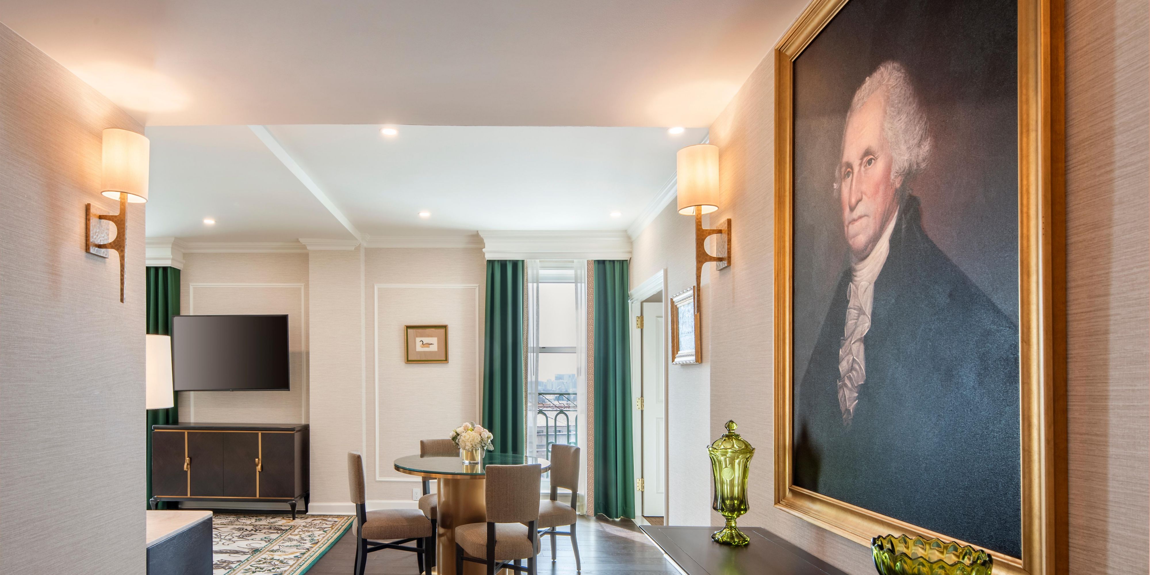 Experience the Willard InterContinental’s iconic elegance reimagined. All 335 guest rooms and 69 suites at Willard InterContinental have been meticulously restored, blending historic charm with modern luxury and honoring legendary figures – from pioneering women to U.S. presidents – through bespoke design, curated art, and refined details. 